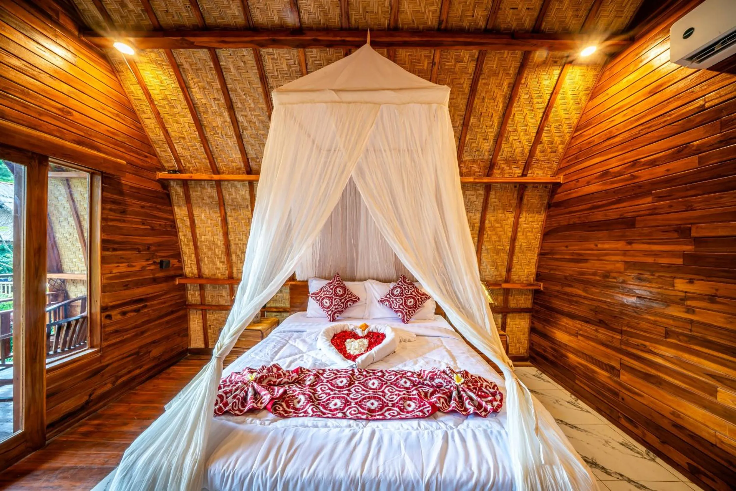 Bedroom, Bed in Yoga Maya Villa