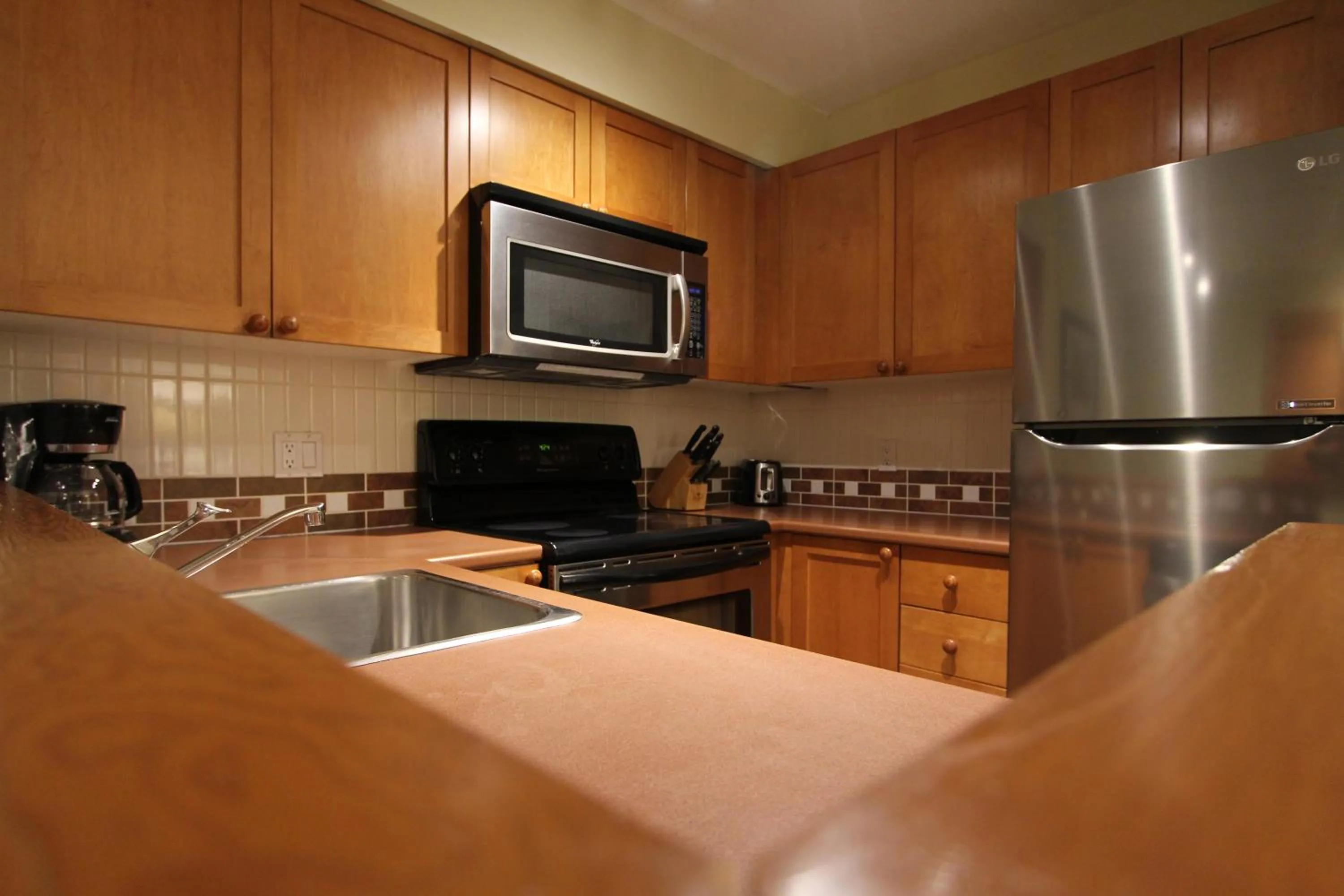 Kitchen or kitchenette in Glacier's Reach by Whistler Retreats
