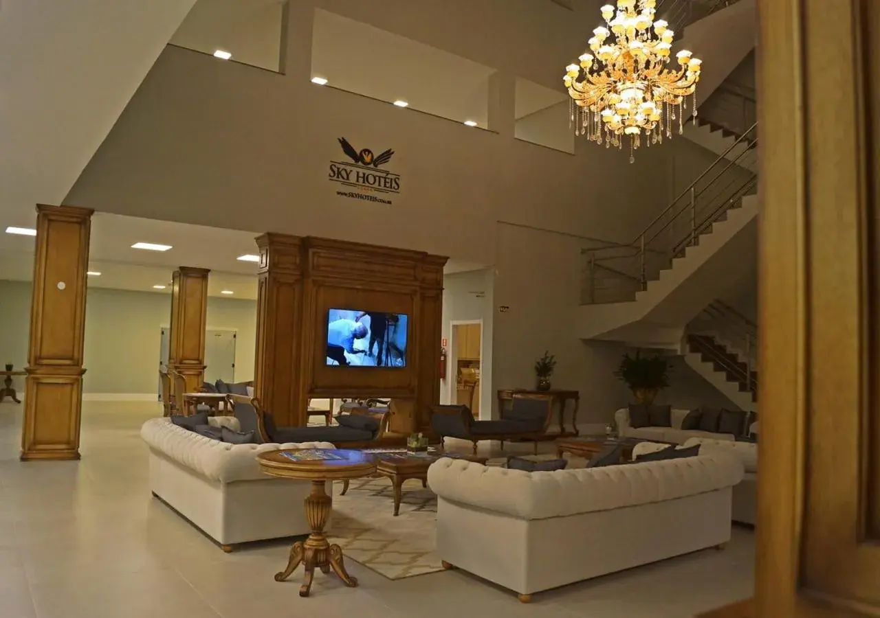 Living room in Sky Palace Hotel Living room in Sky Palace Hotel