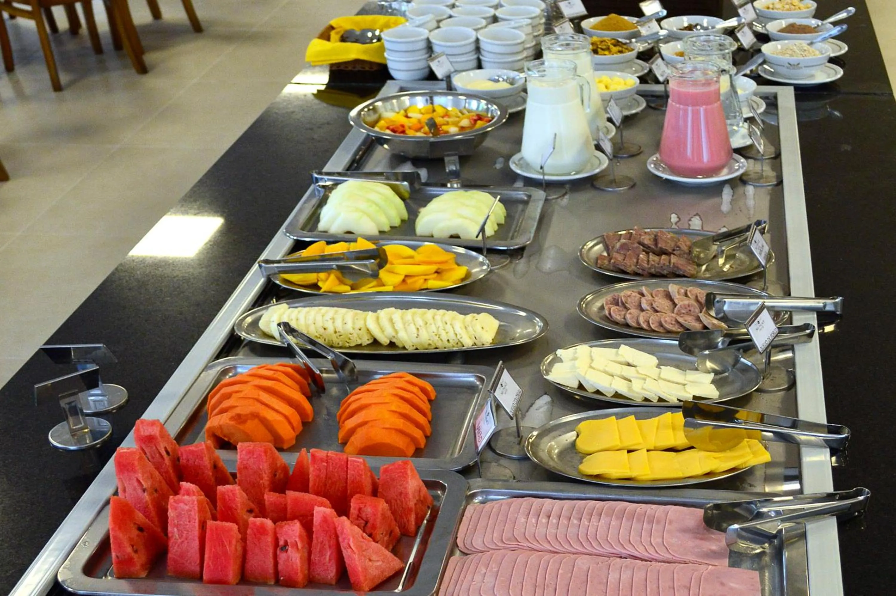 Food and drinks in Sky Palace Hotel