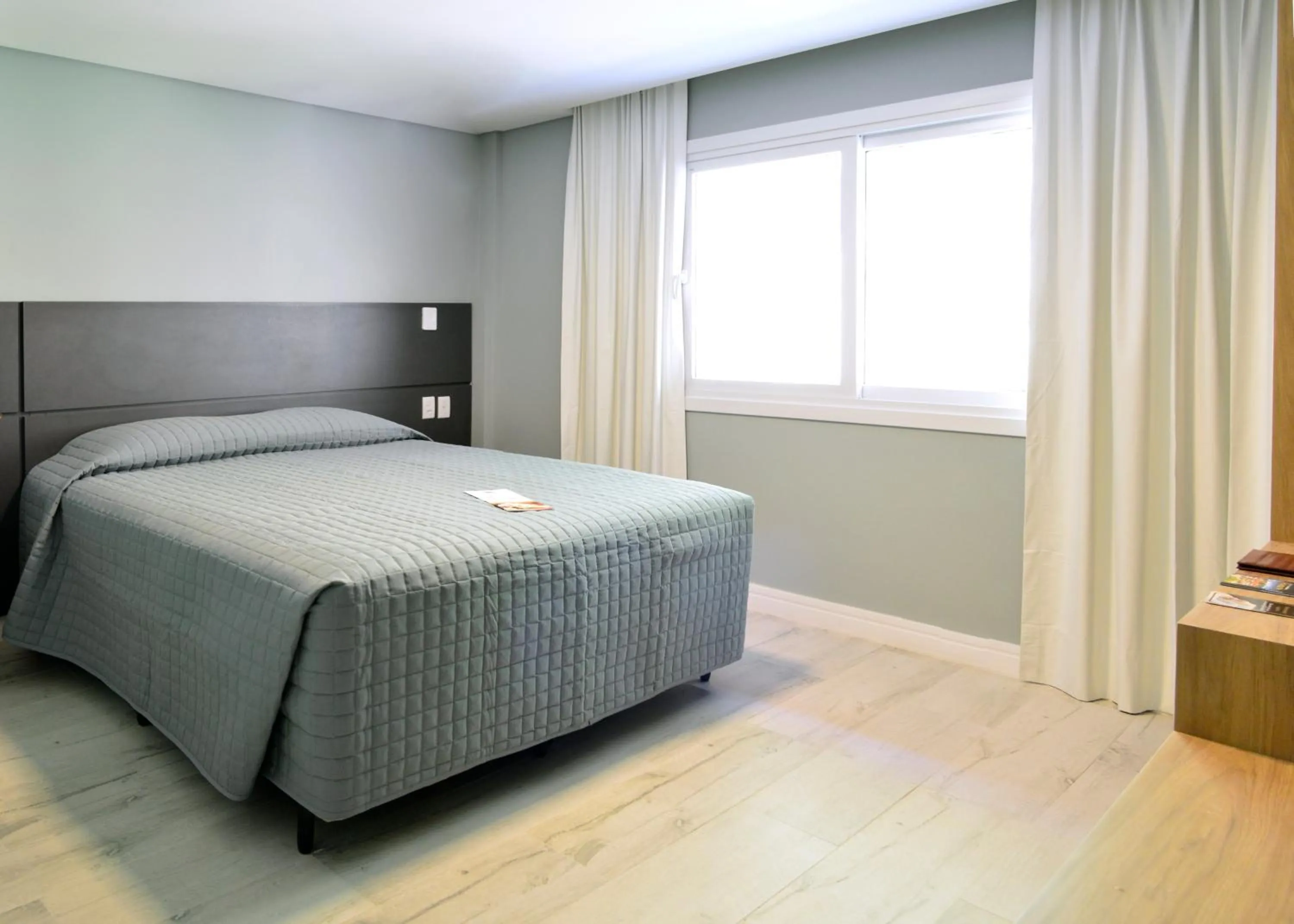 Bed in Sky Palace Hotel