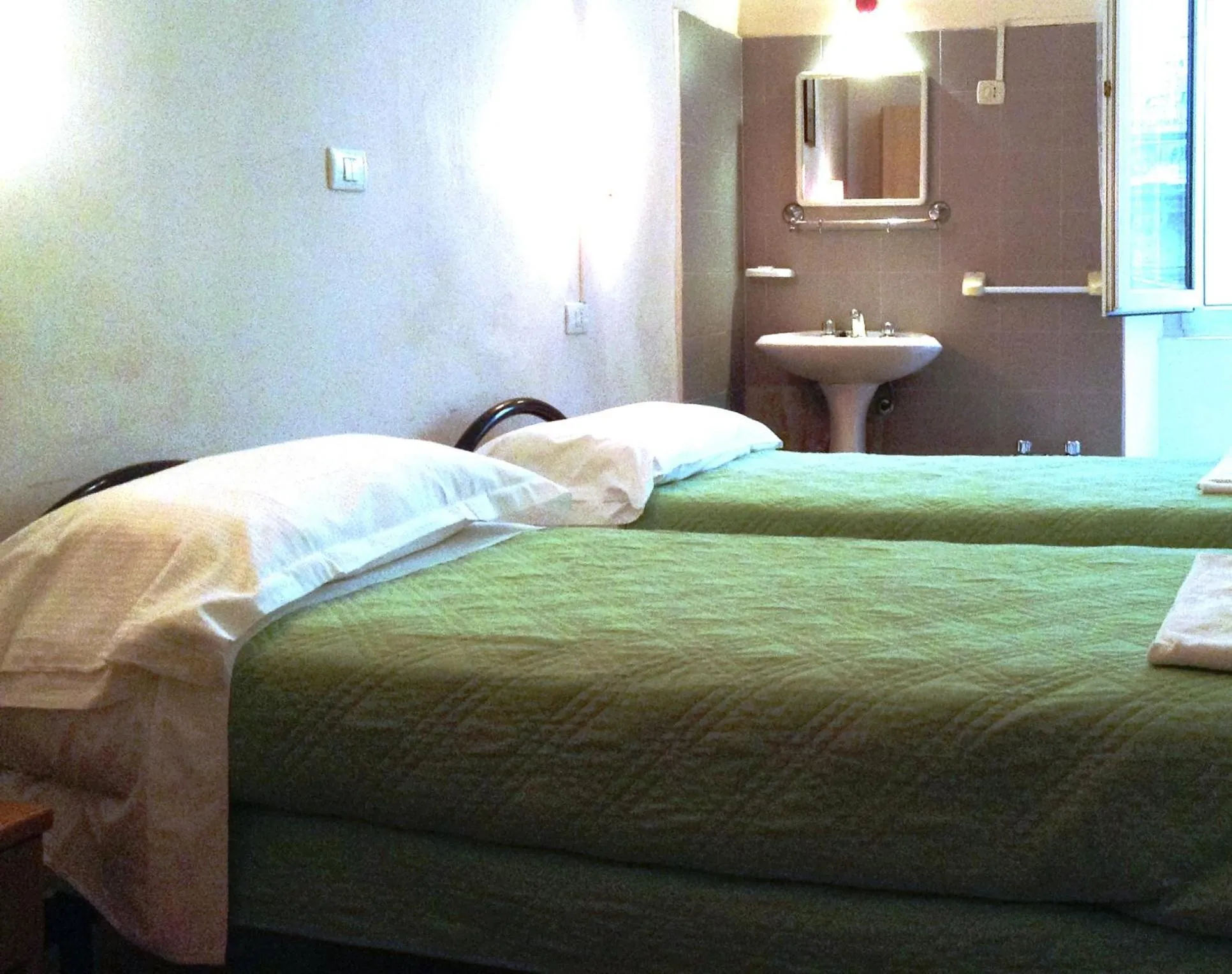 Bed in Hotel Bernheof