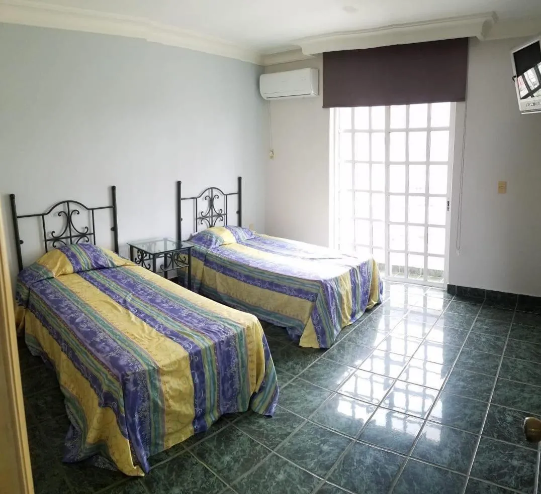 Bed in Hotel Playa María