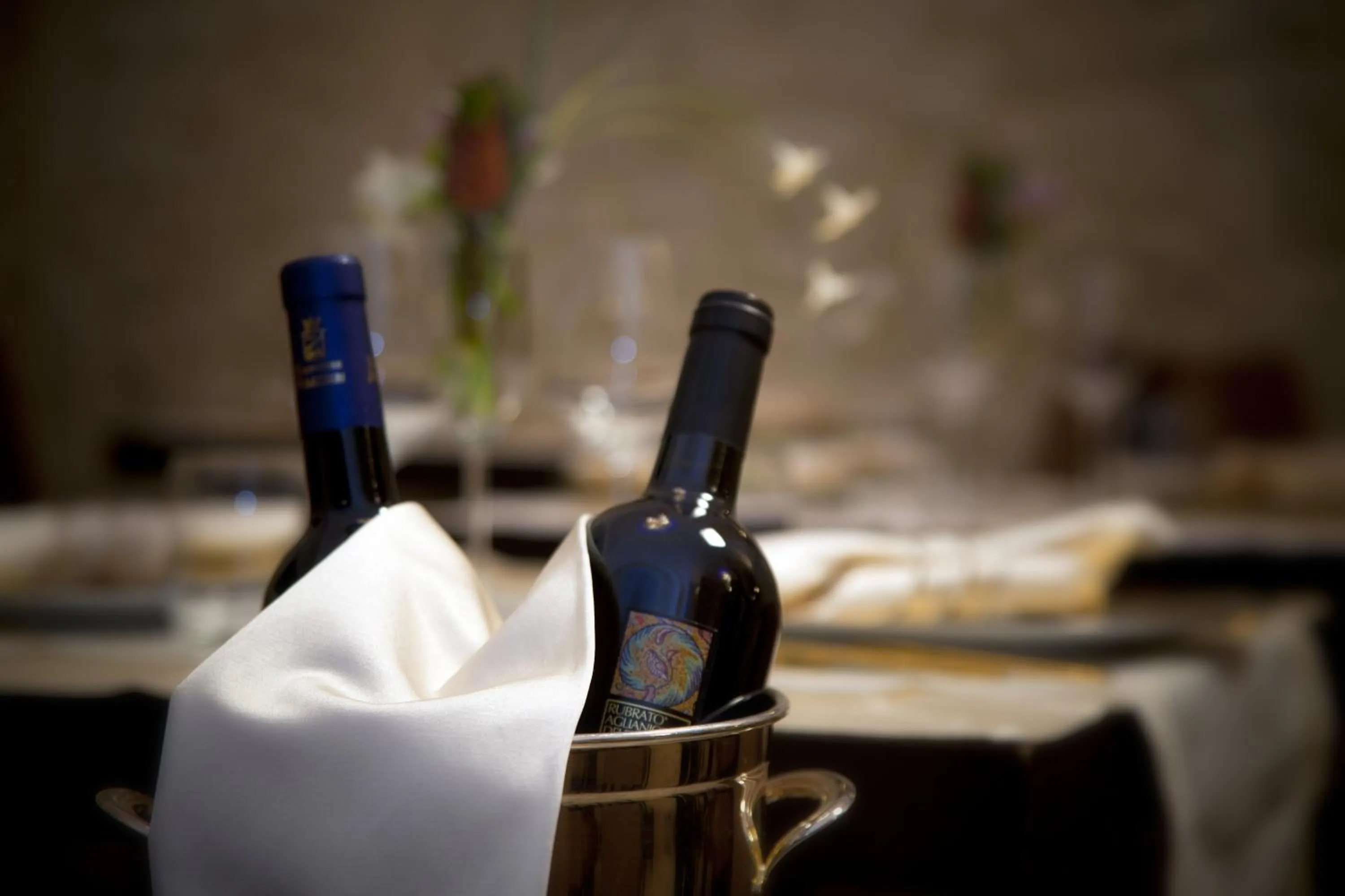 Alcoholic drinks in Hotel Cenacolo