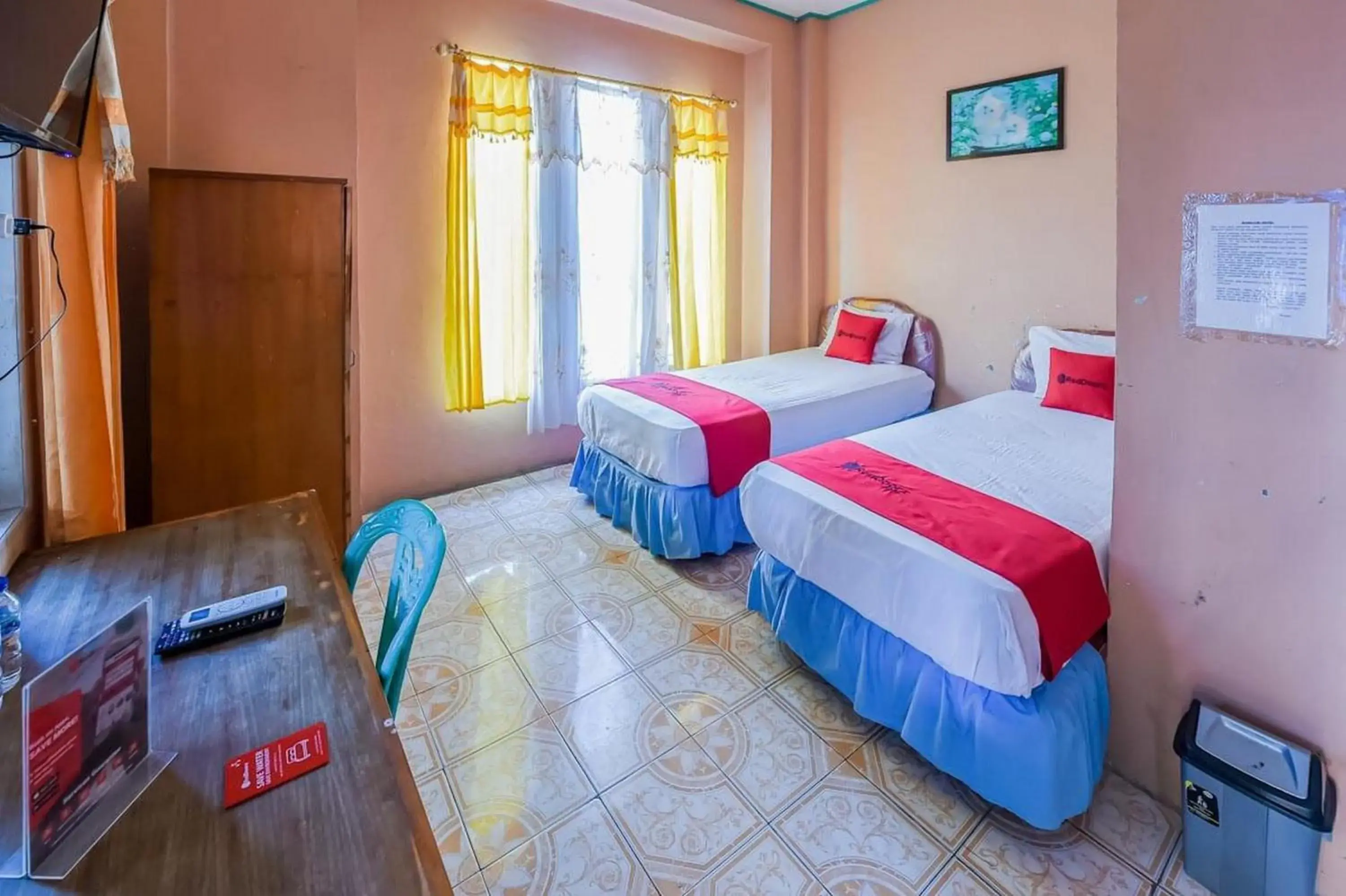 Bedroom, Bed in RedDoorz near Mangrove Forest Kupang Bedroom, Bed in RedDoorz near Mangrove Forest Kupang