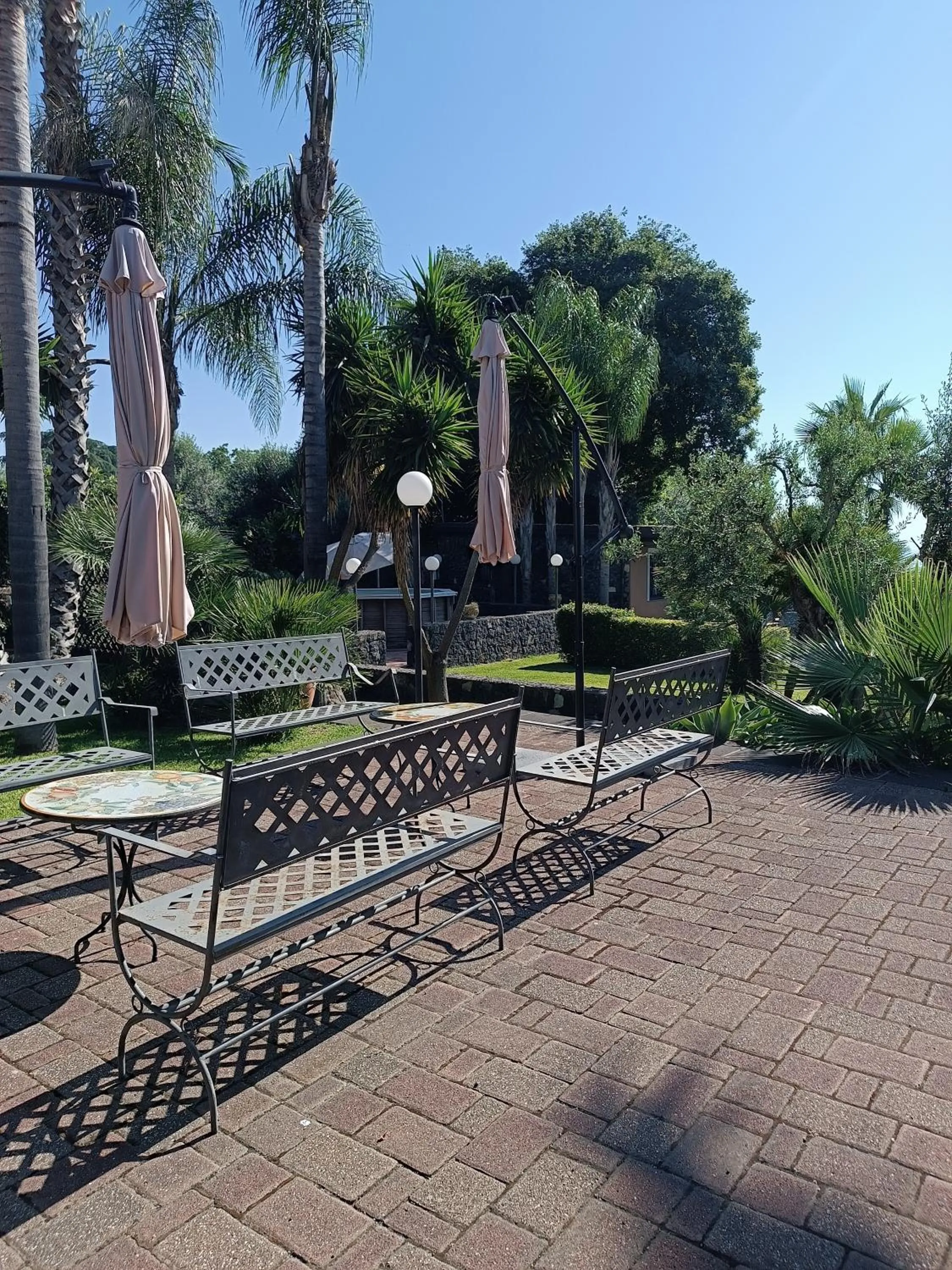 Garden view in Borgo Barone