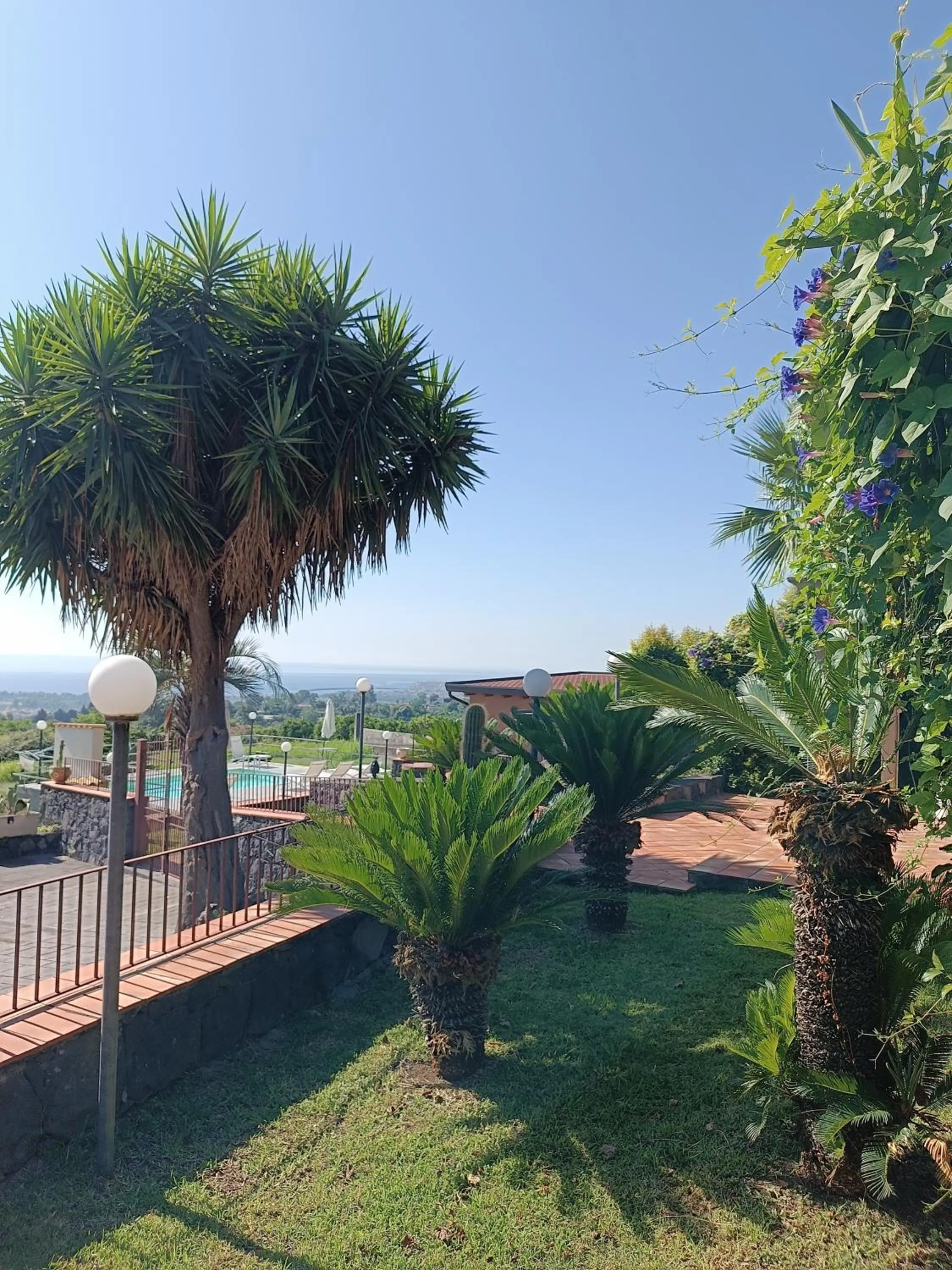 Garden view in Borgo Barone