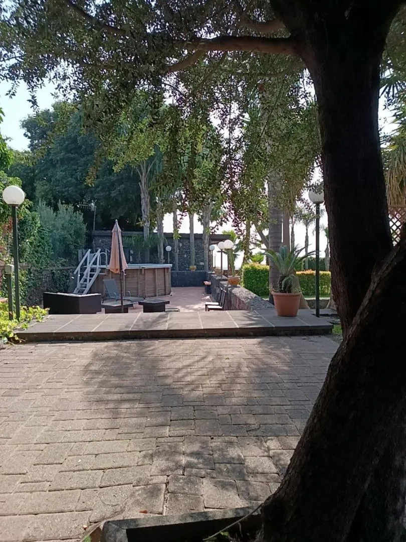 Garden view in Borgo Barone
