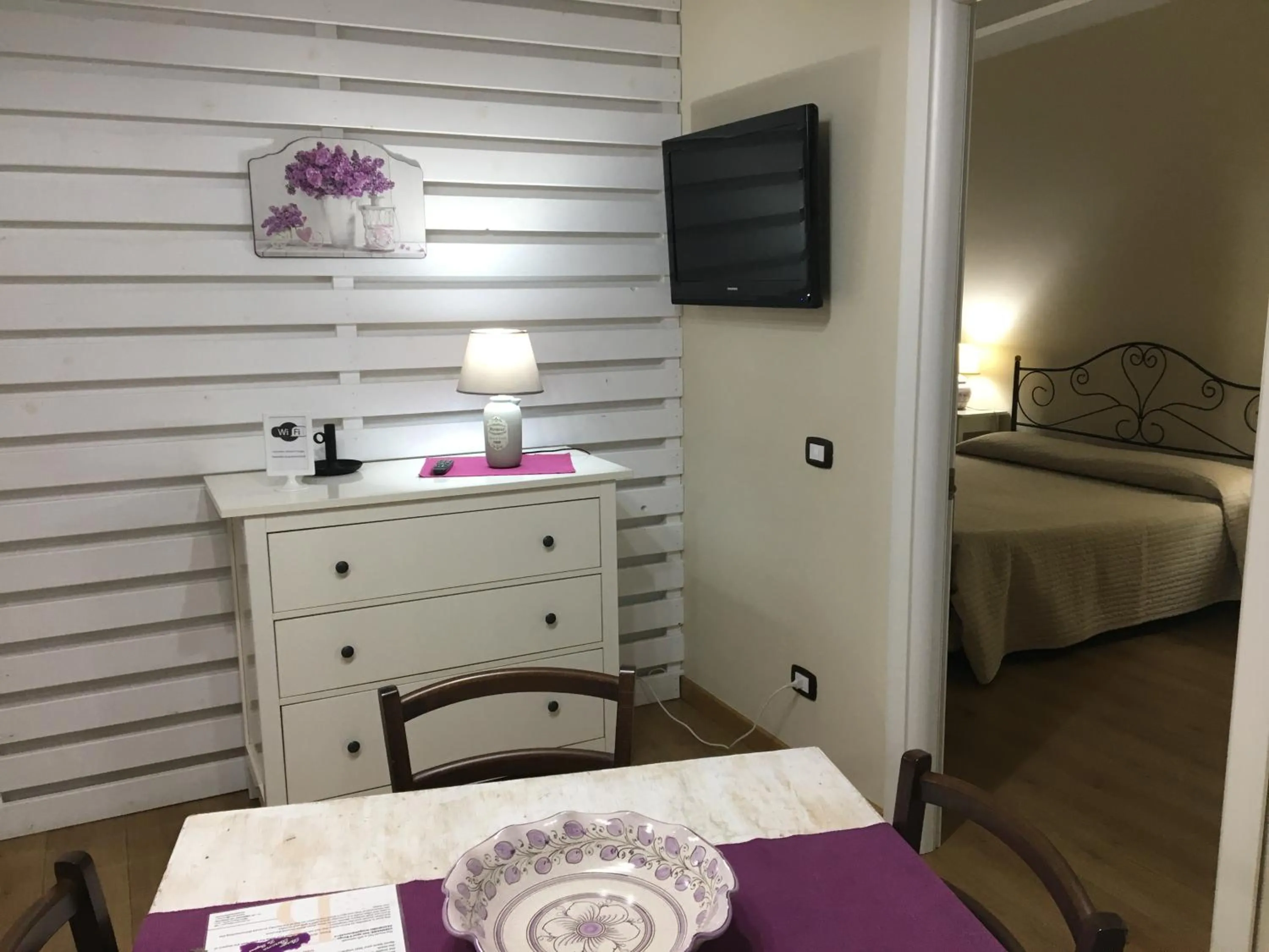 Living room, Bed in Borgo Barone
