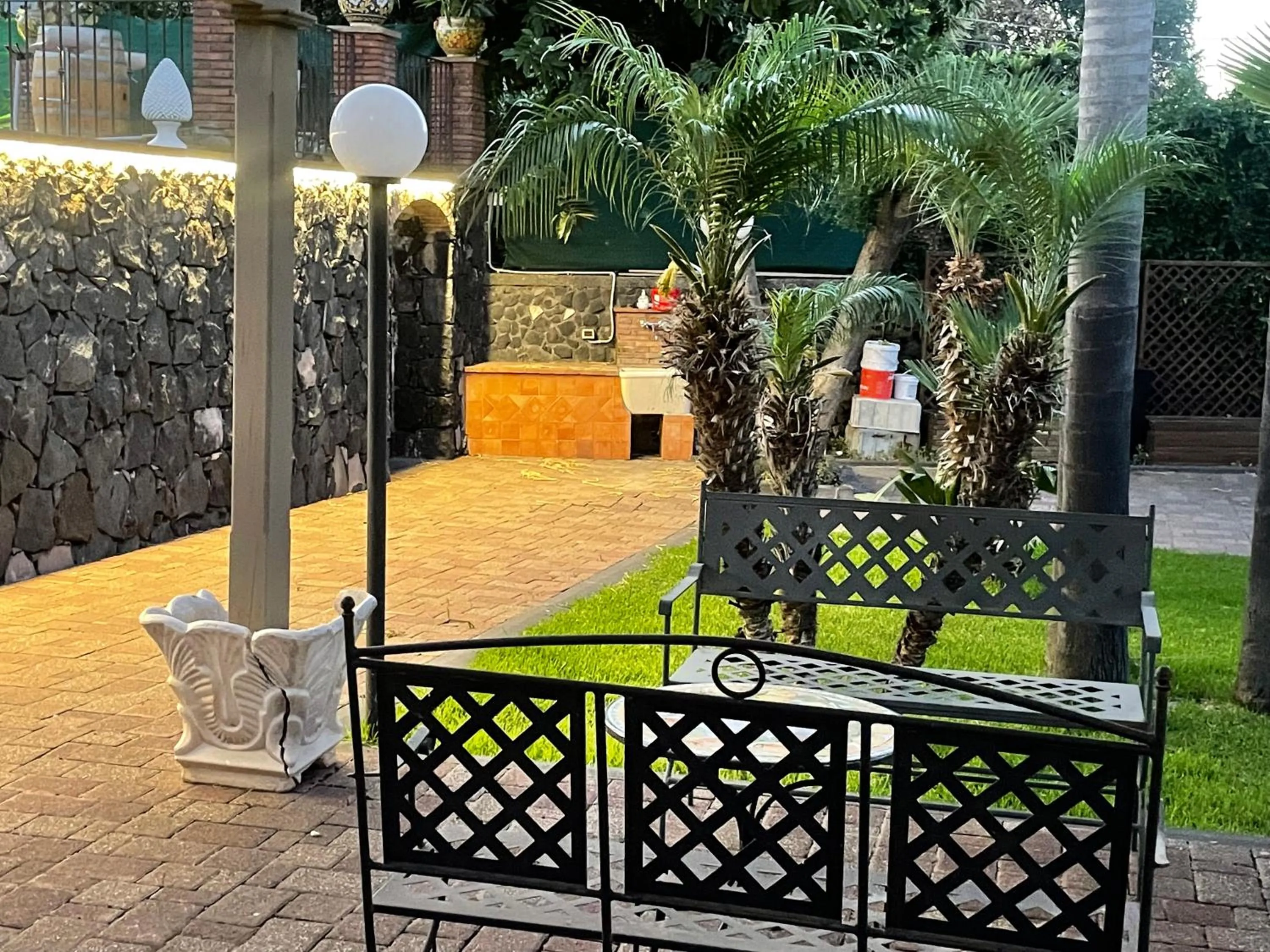 Garden view in Borgo Barone