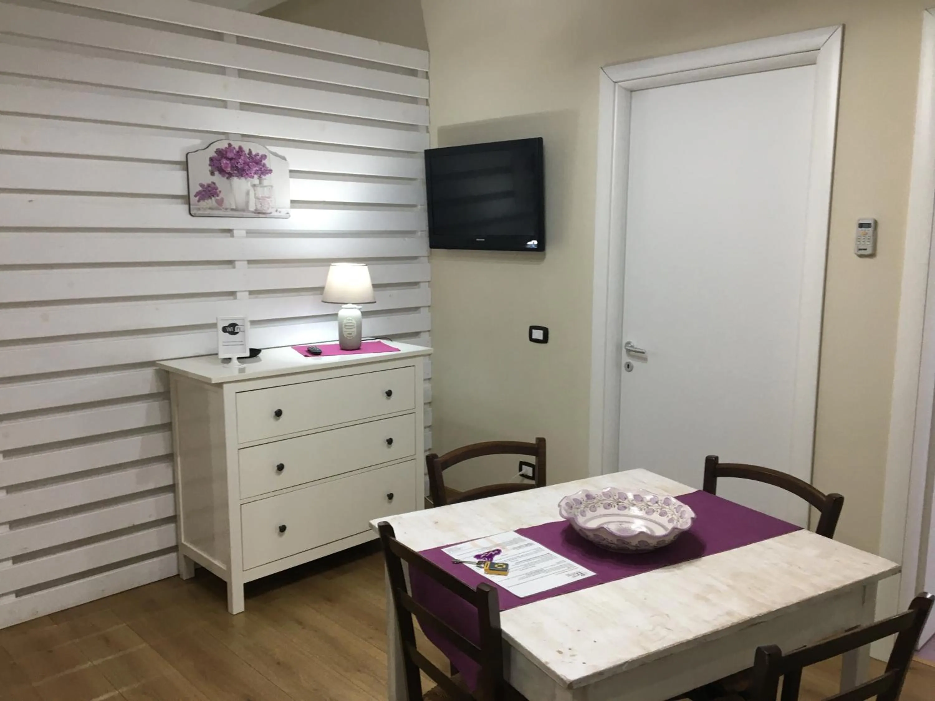 Dining area in Borgo Barone