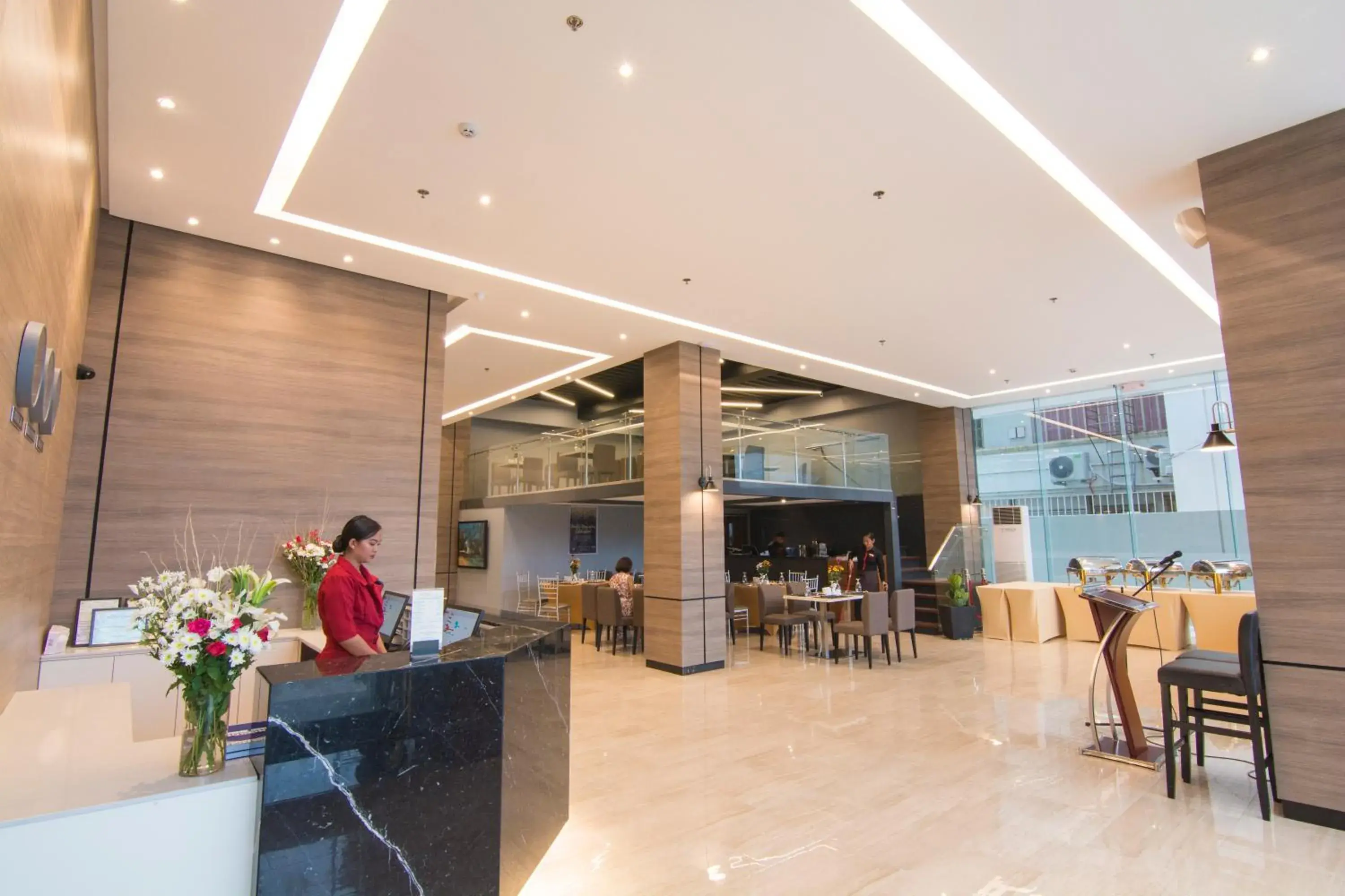 Lobby or reception in Mango Suites Cauayan Lobby or reception in Mango Suites Cauayan