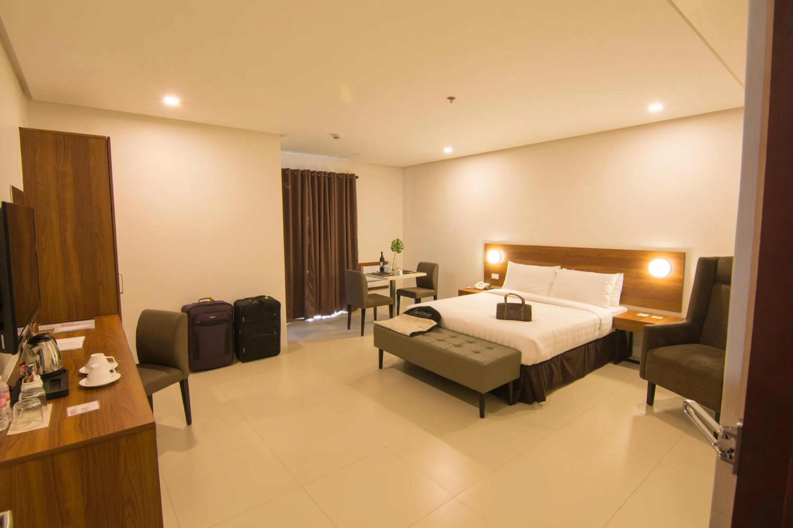 Bed in Mango Suites Cauayan