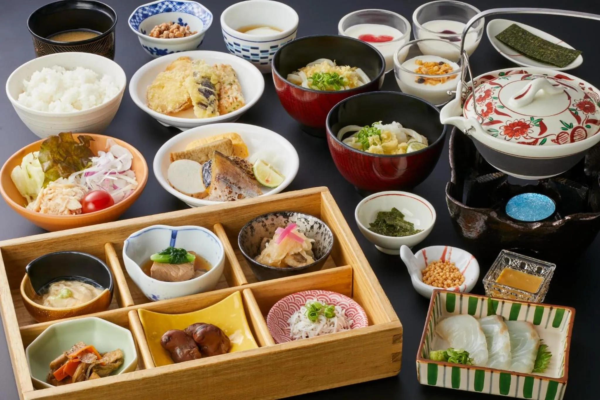 Breakfast in Onyado Shikishima-kan