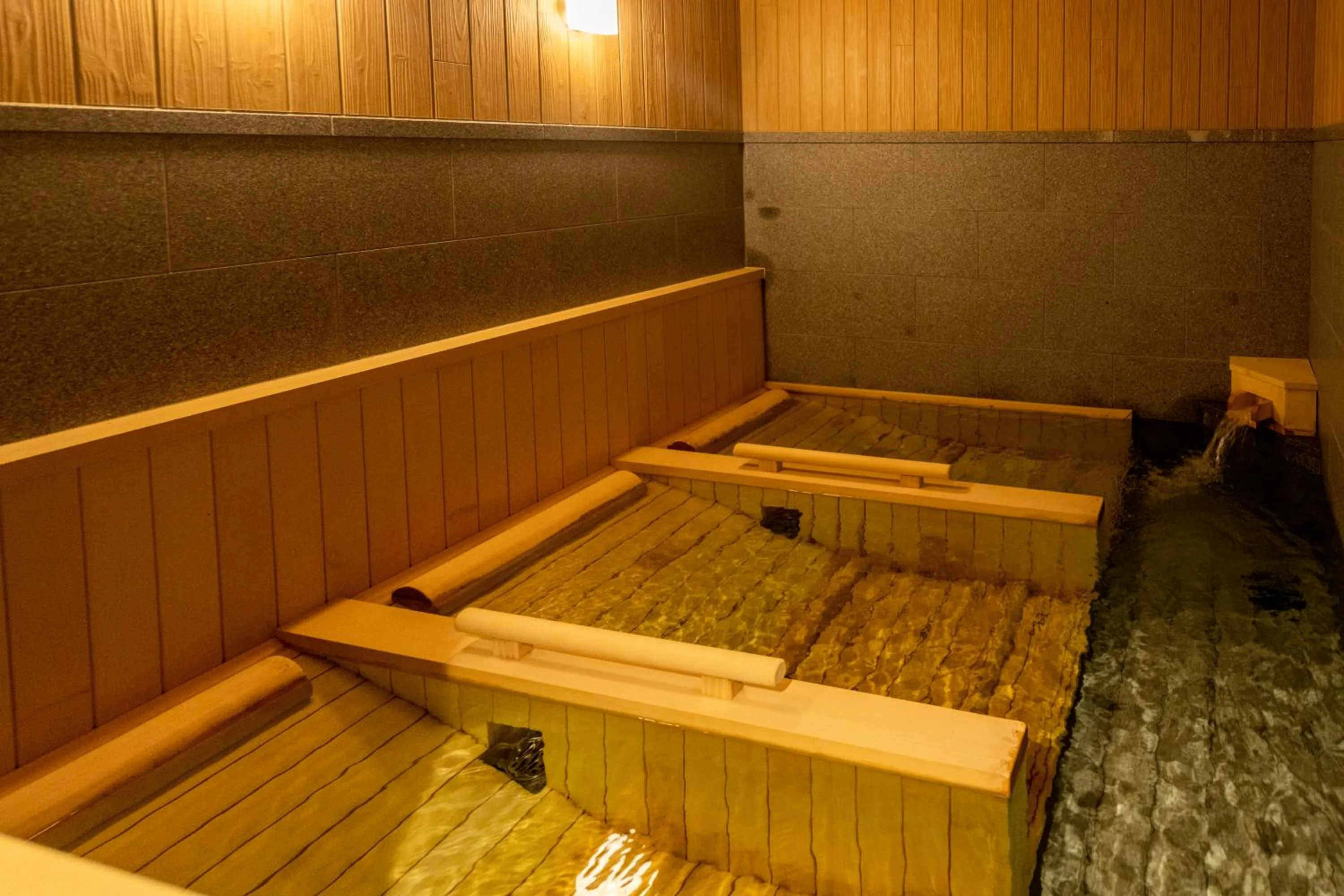 Hot Spring Bath in Onyado Shikishima-kan