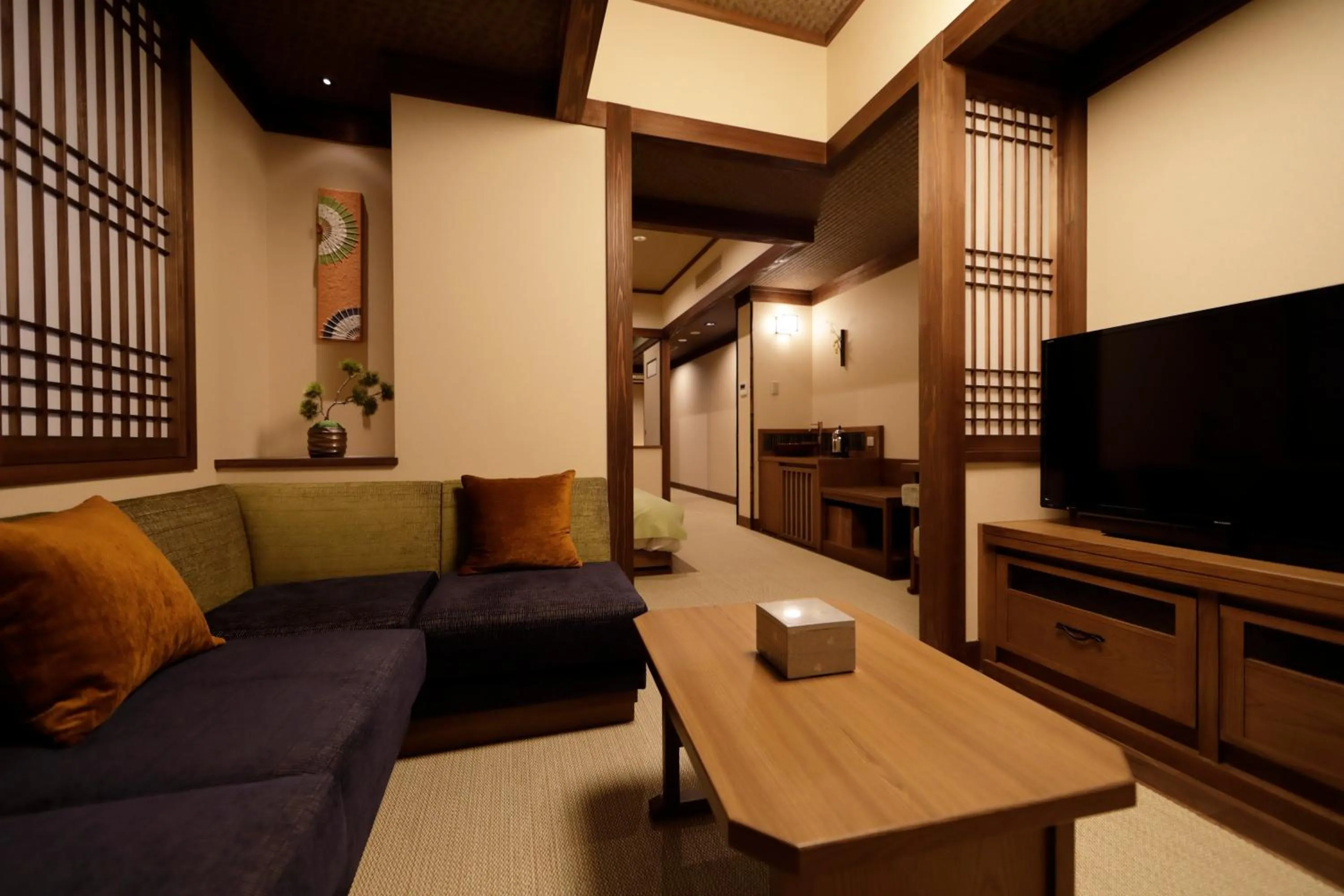 Photo of the whole room in Onyado Shikishima-kan