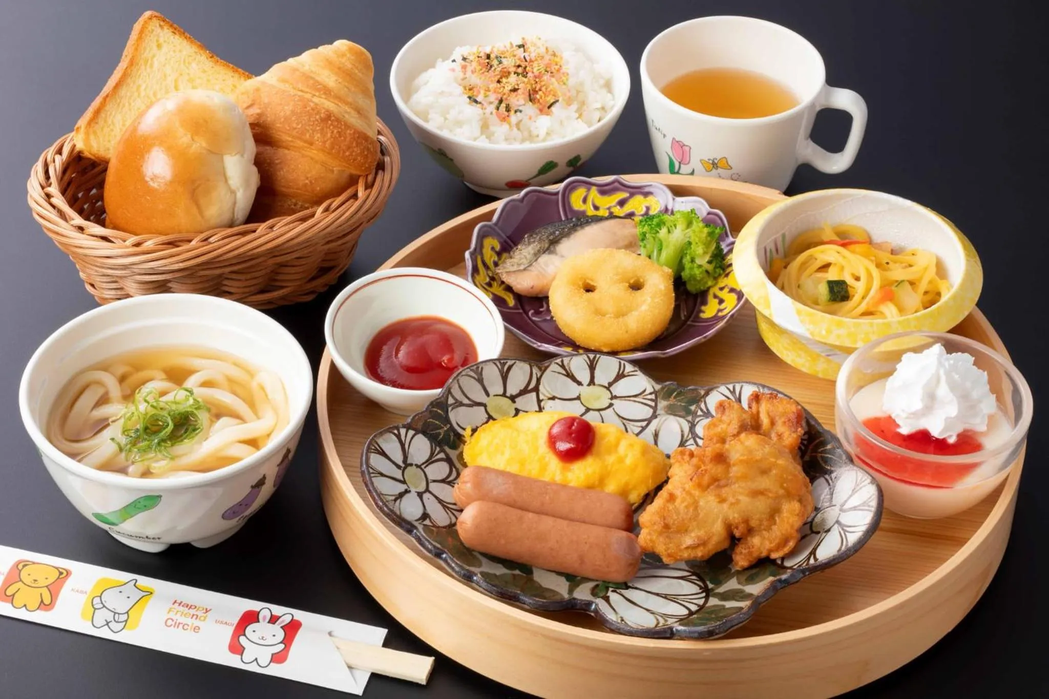 Breakfast in Onyado Shikishima-kan