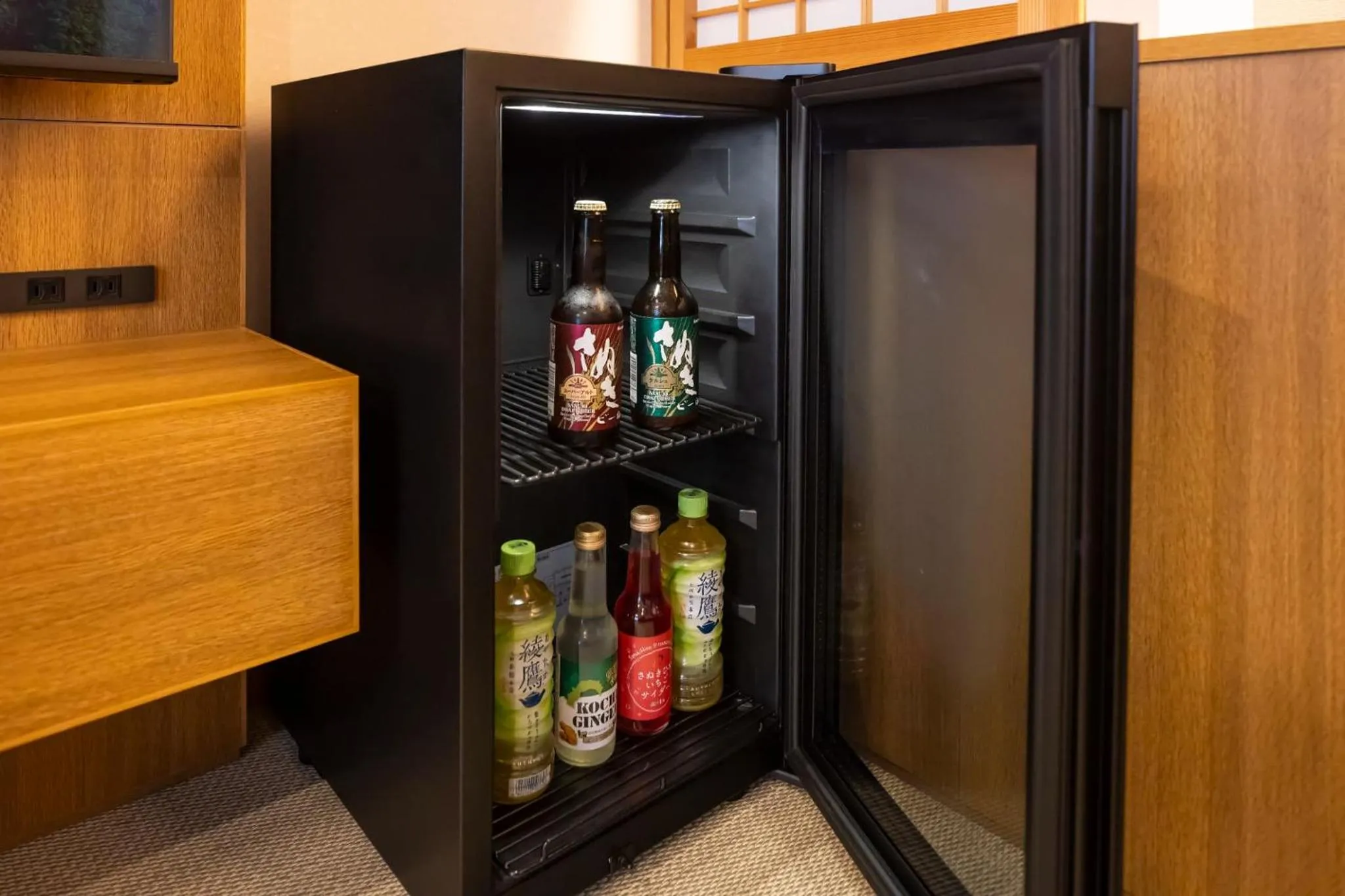 Drinks in Onyado Shikishima-kan