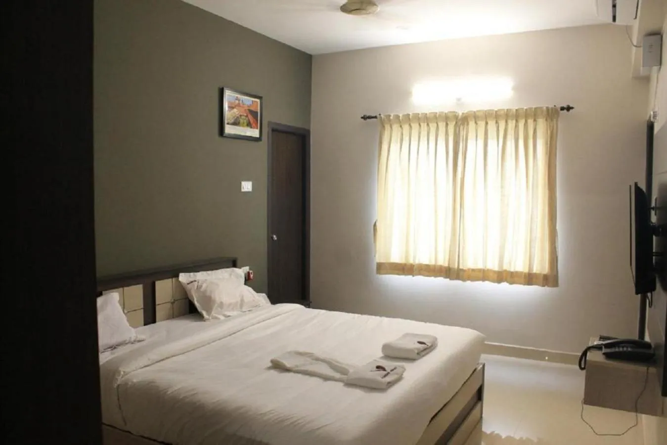 Bed in Viswa Residency by Azalea