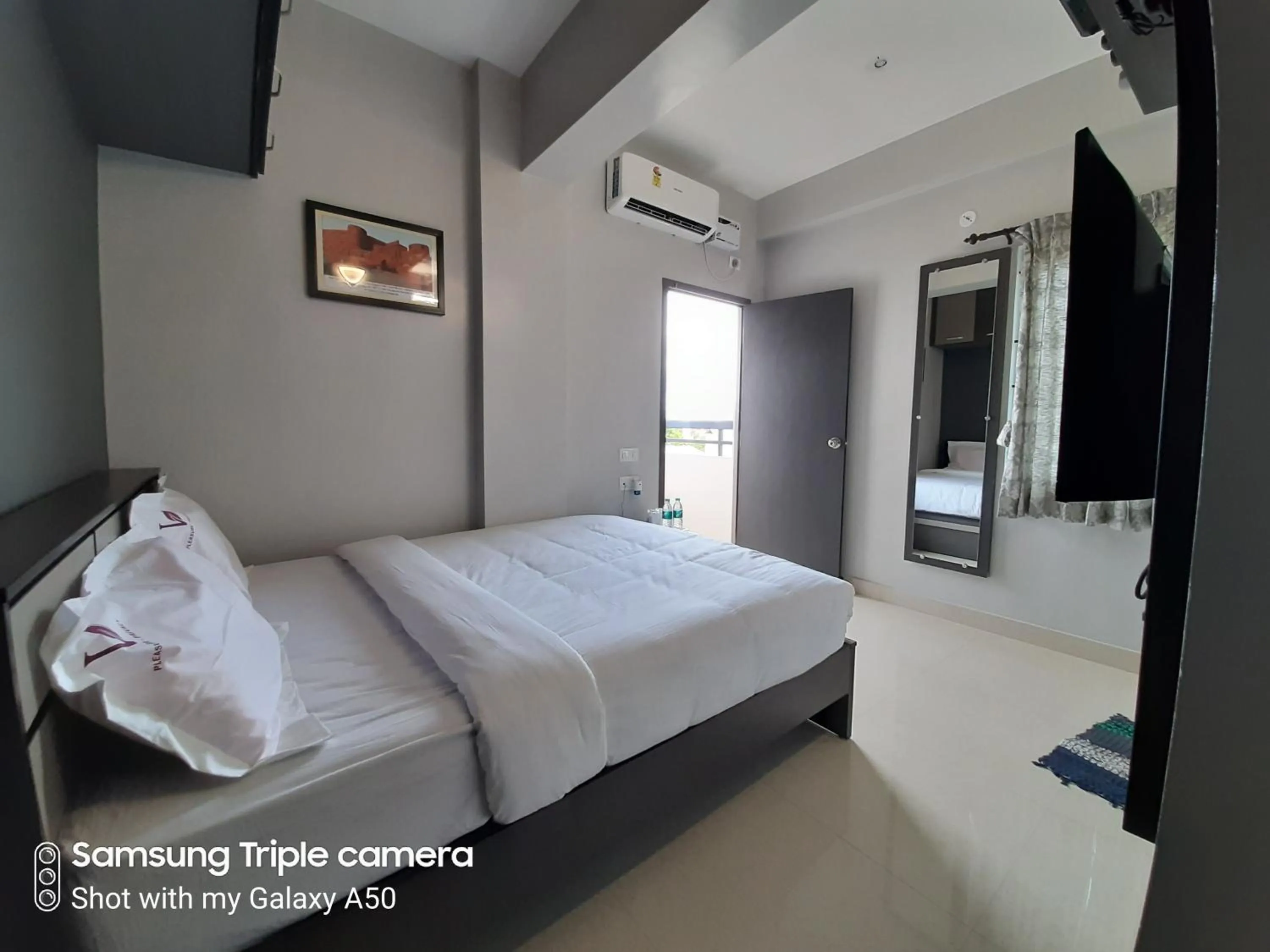 Bed in Viswa Residency by Azalea