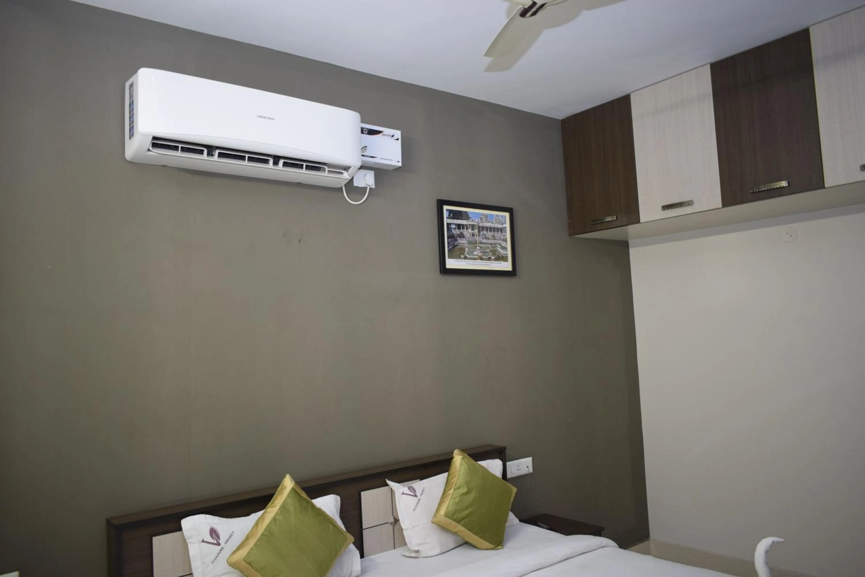 air conditioner, Bed in Viswa Residency by Azalea