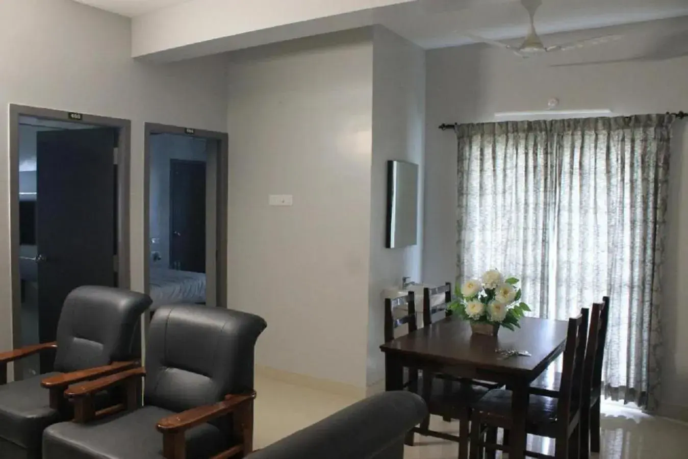 Living room in Viswa Residency by Azalea Living room in Viswa Residency by Azalea