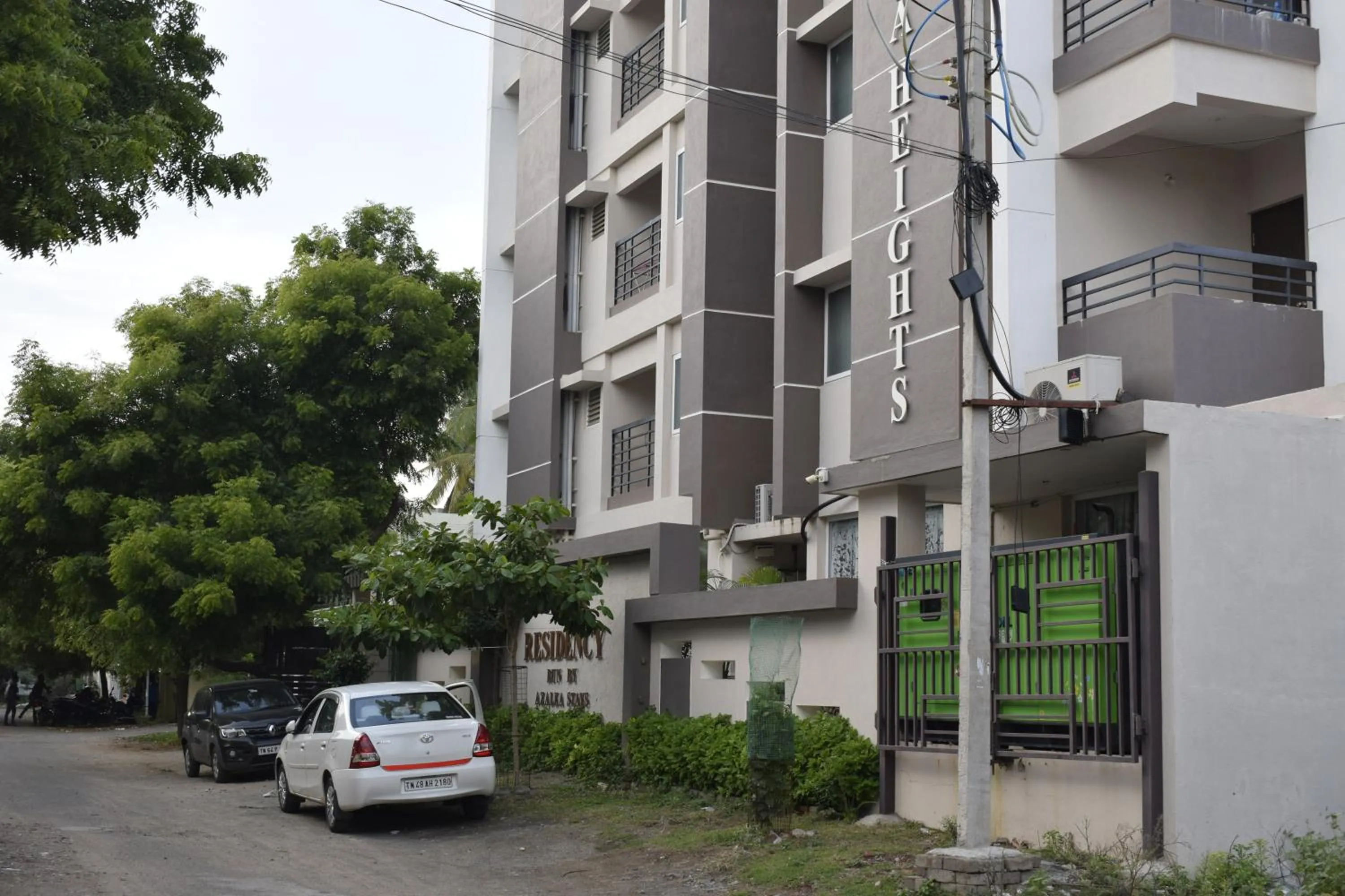 Street view in Viswa Residency by Azalea