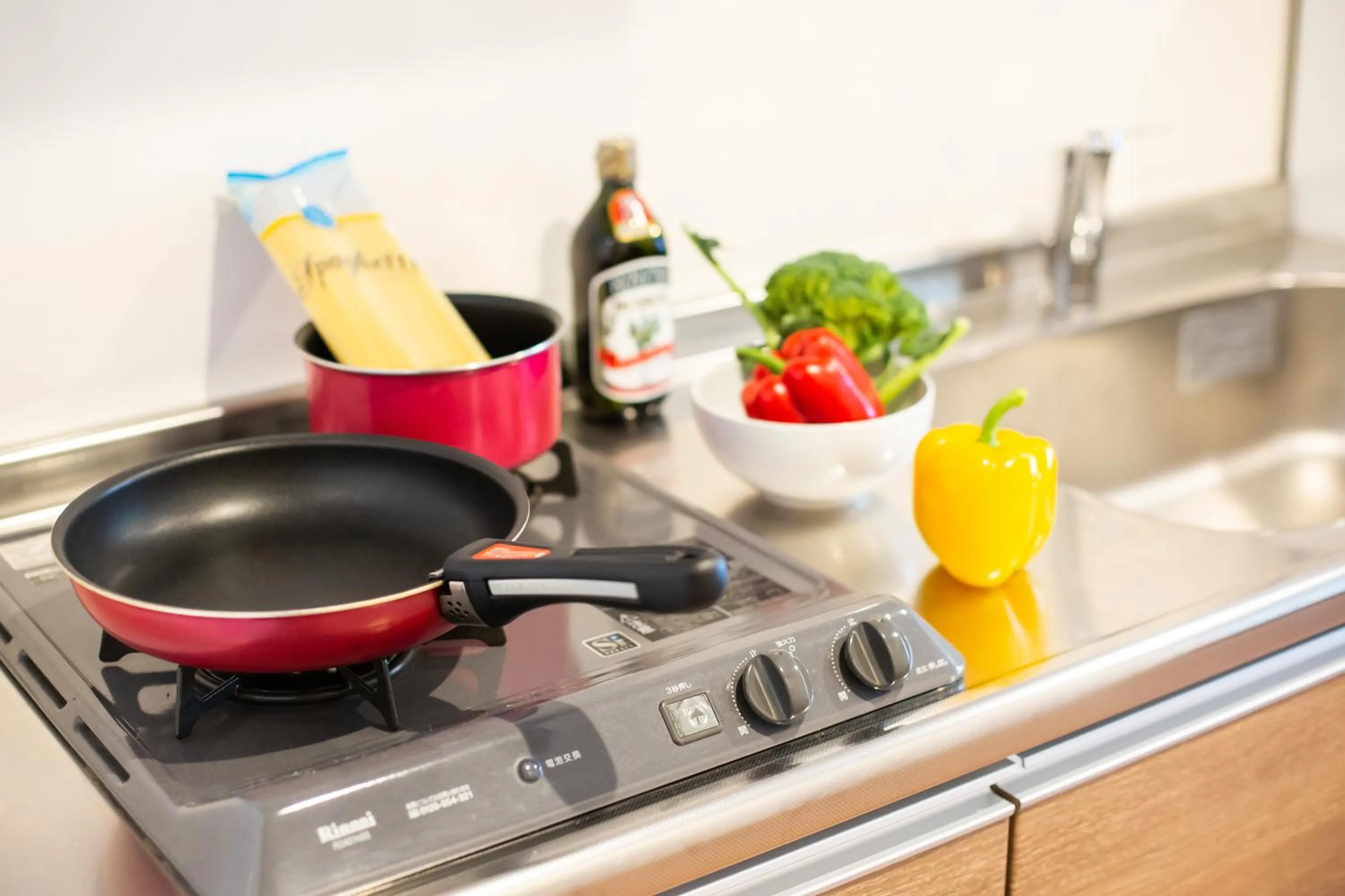 Kitchen or kitchenette in BON Condominium Umeda