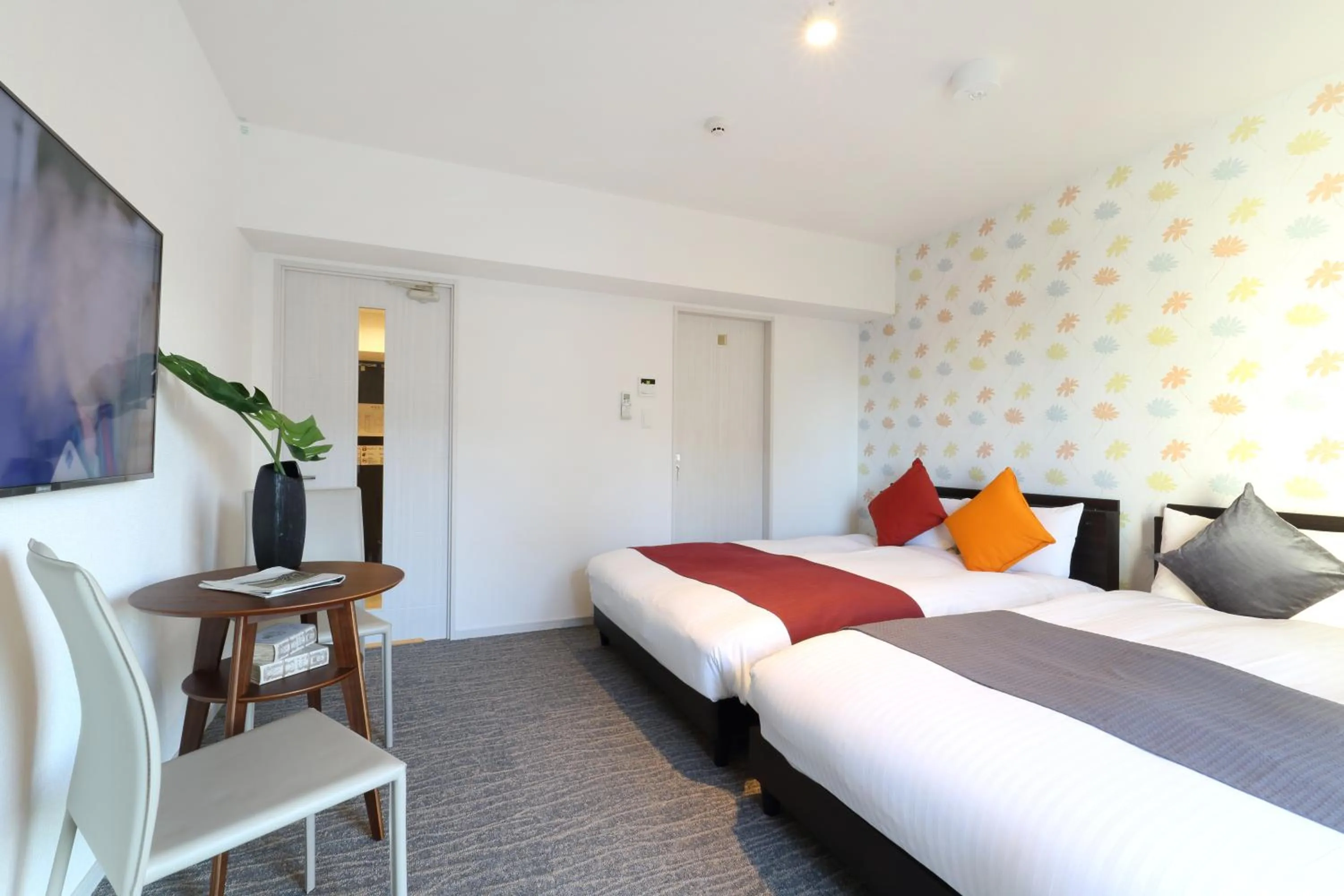 Bed in Residence Hotel Hakata 20