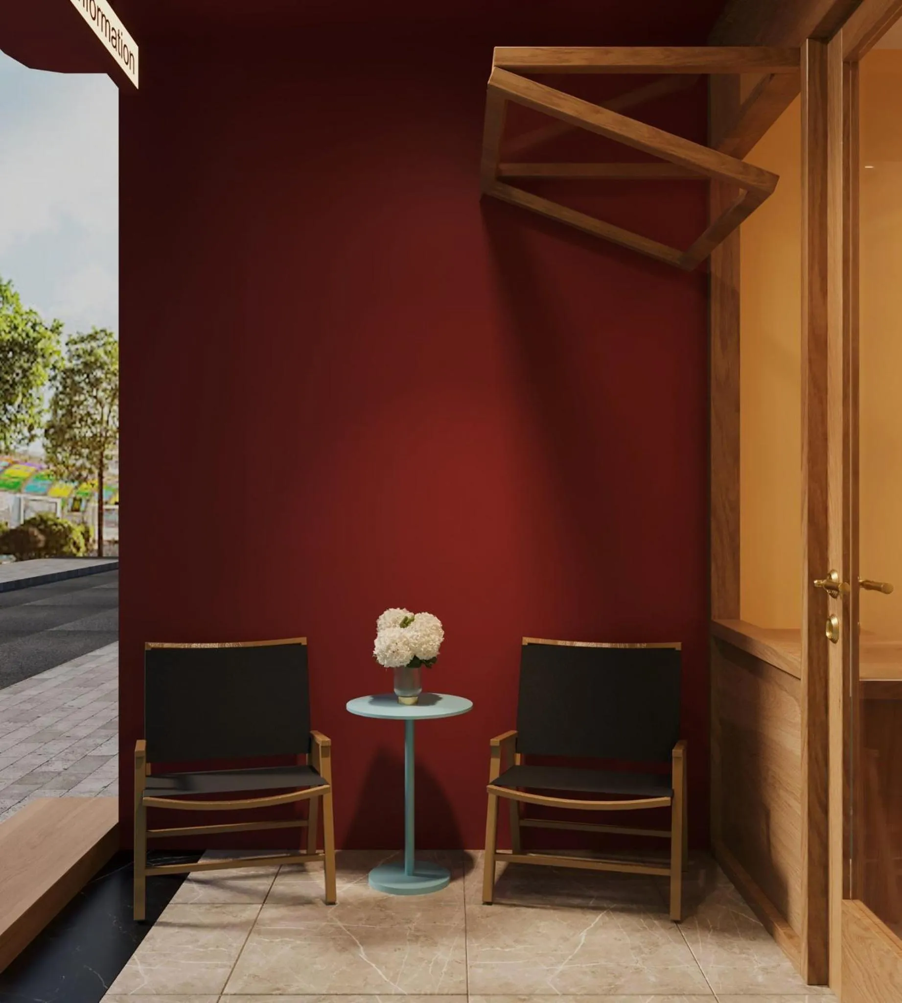 concierge in Graffiti Hotel