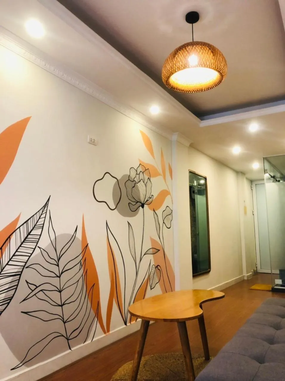 Living room in Graffiti Hotel