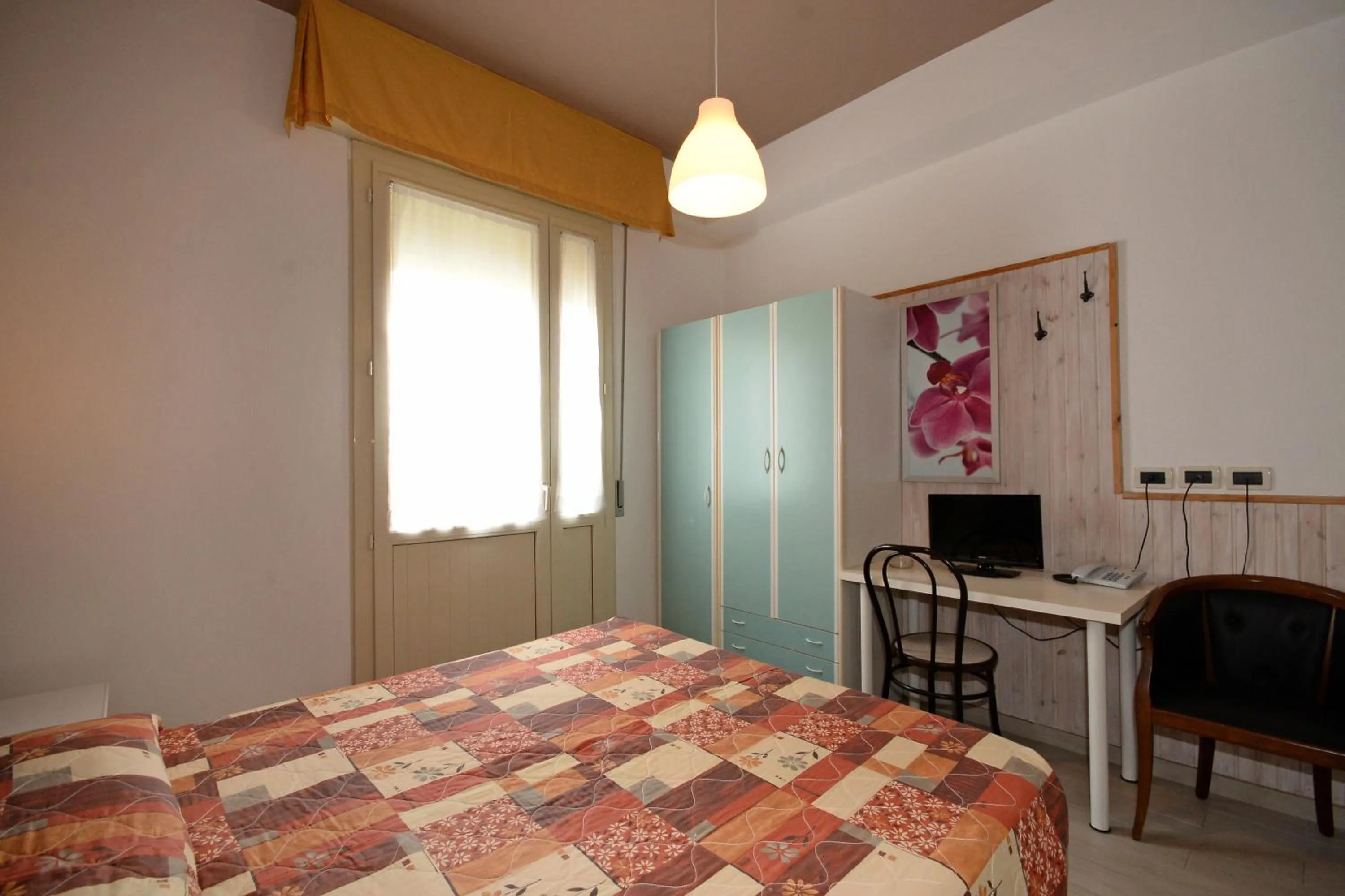 Bed in Hotel Al Ragno