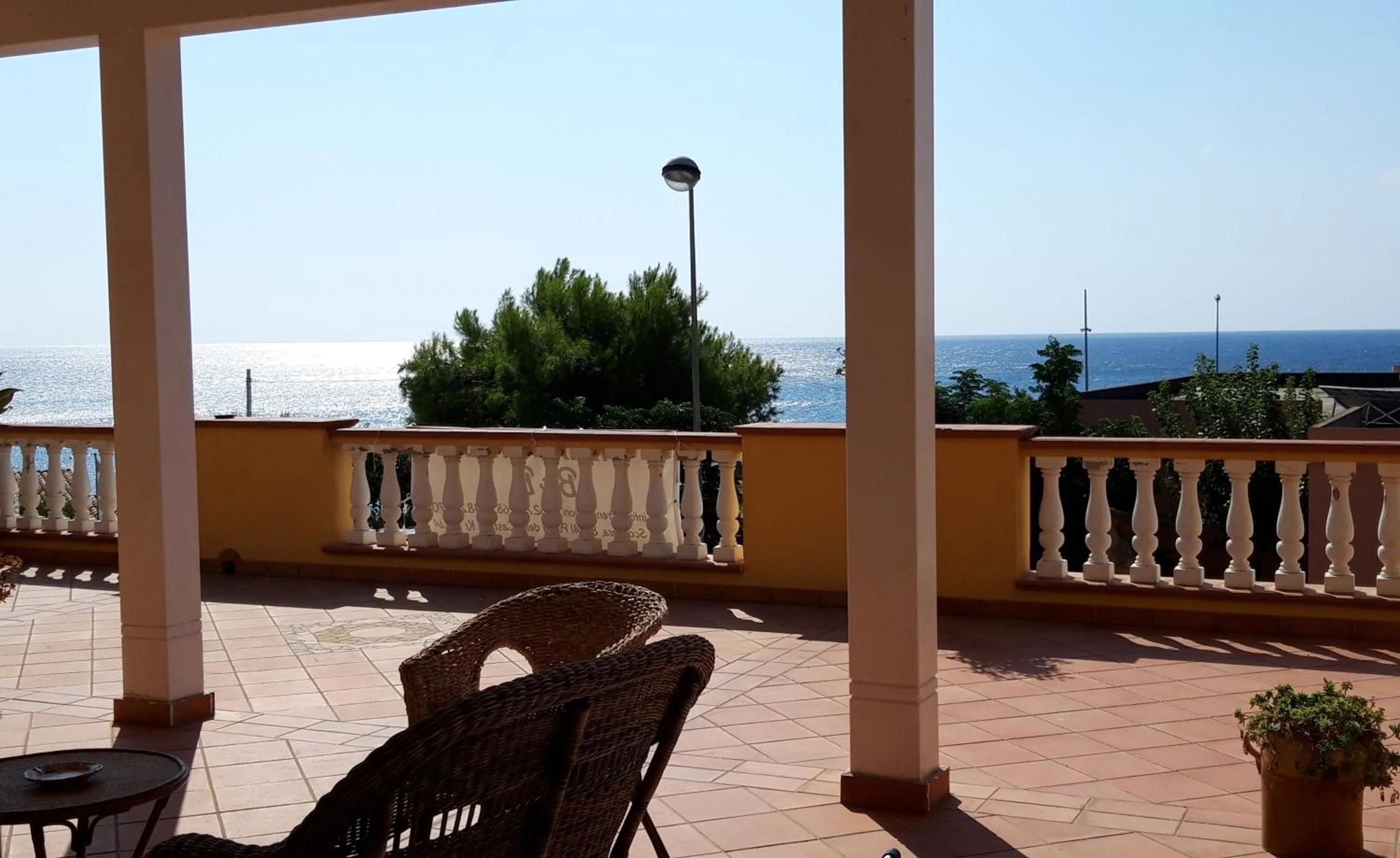 Balcony/Terrace in Miramare B&B di Antonella Ranieri