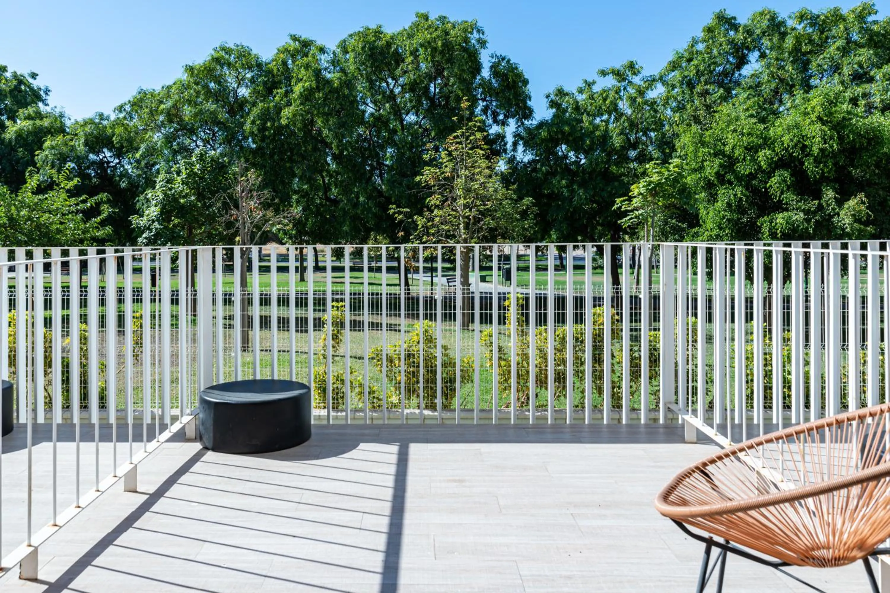 Balcony/Terrace in Residencia Universitaria Resa Campus Málaga