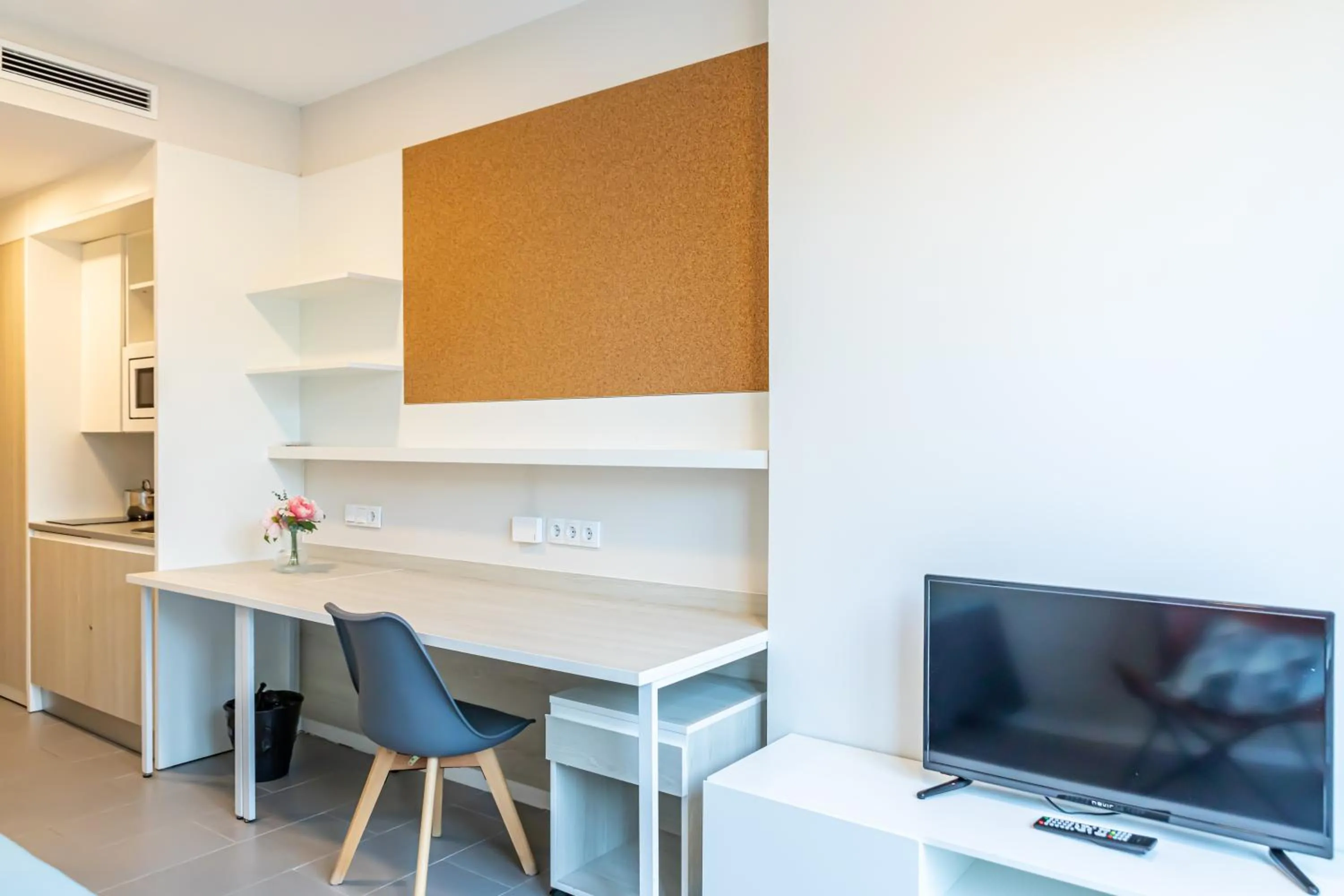 Seating area in Residencia Universitaria Resa Campus Málaga