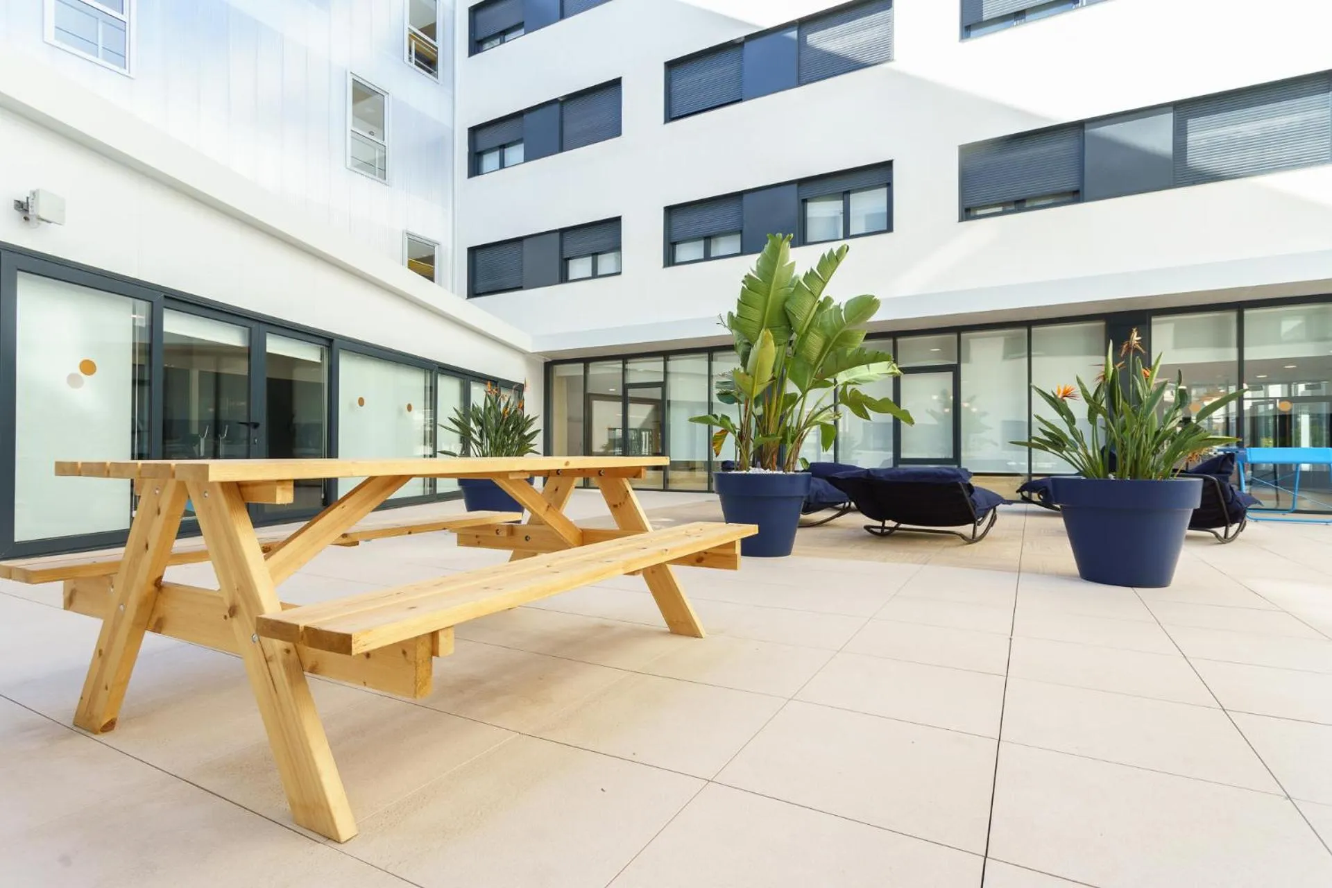 Balcony/Terrace in Residencia Universitaria Resa Campus Málaga