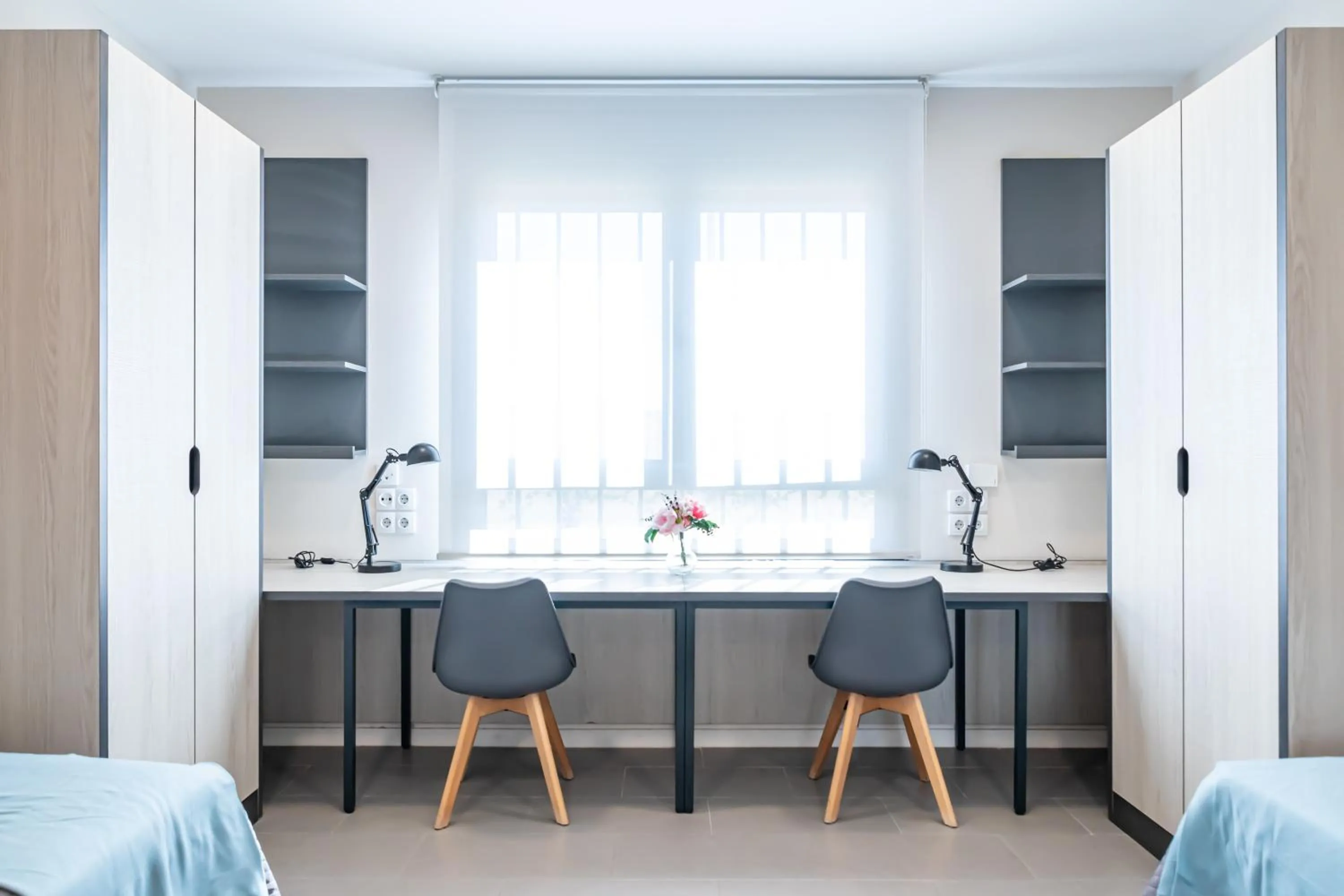 Seating area in Residencia Universitaria Resa Campus Málaga