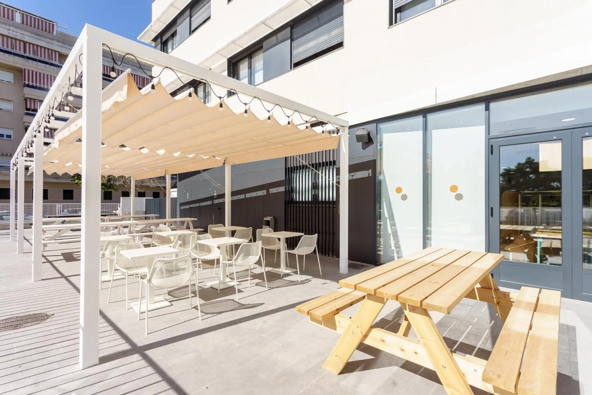 Balcony/Terrace in Residencia Universitaria Resa Campus Málaga
