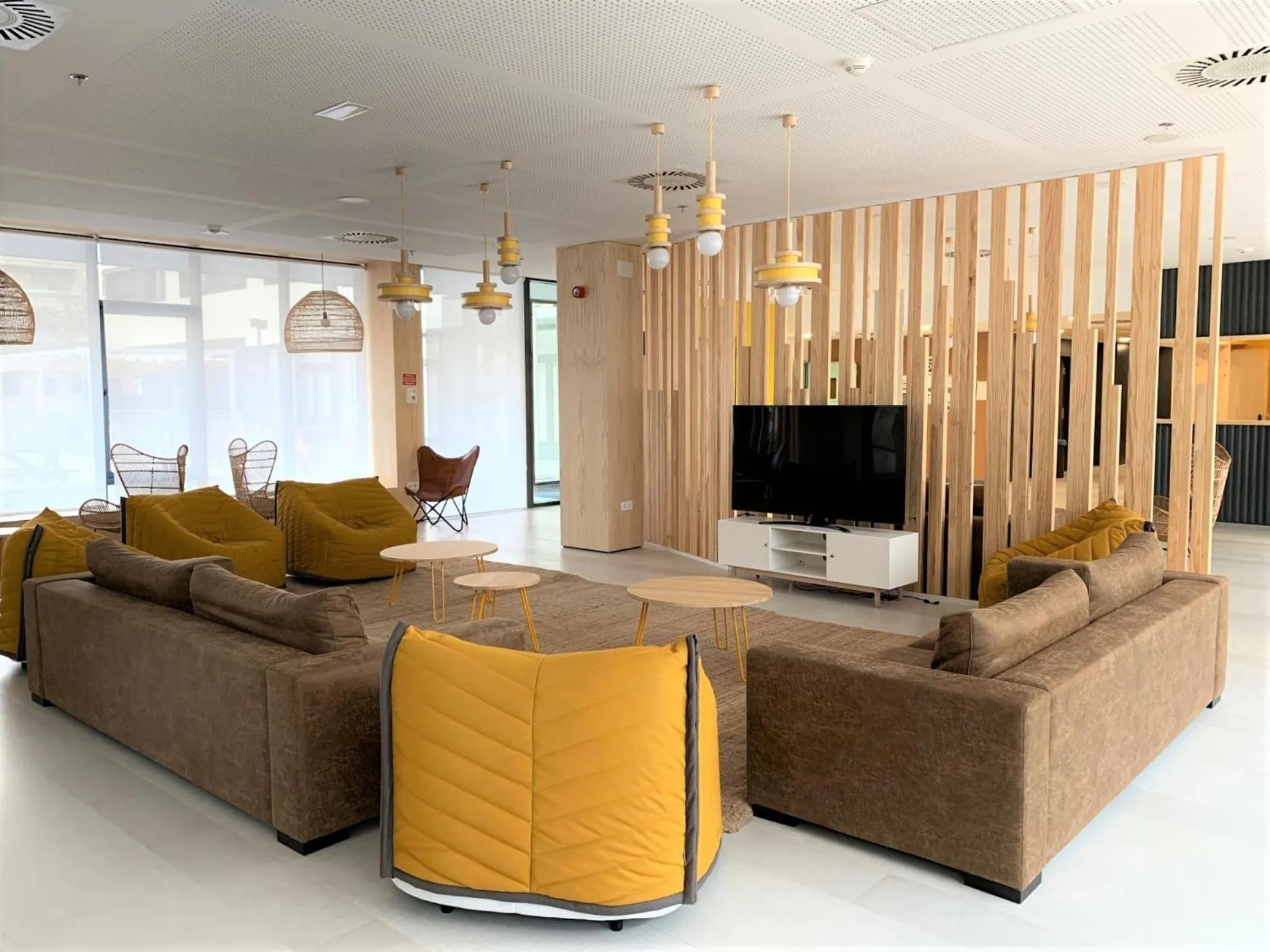 Communal lounge/ TV room in Residencia Universitaria Resa Campus Málaga