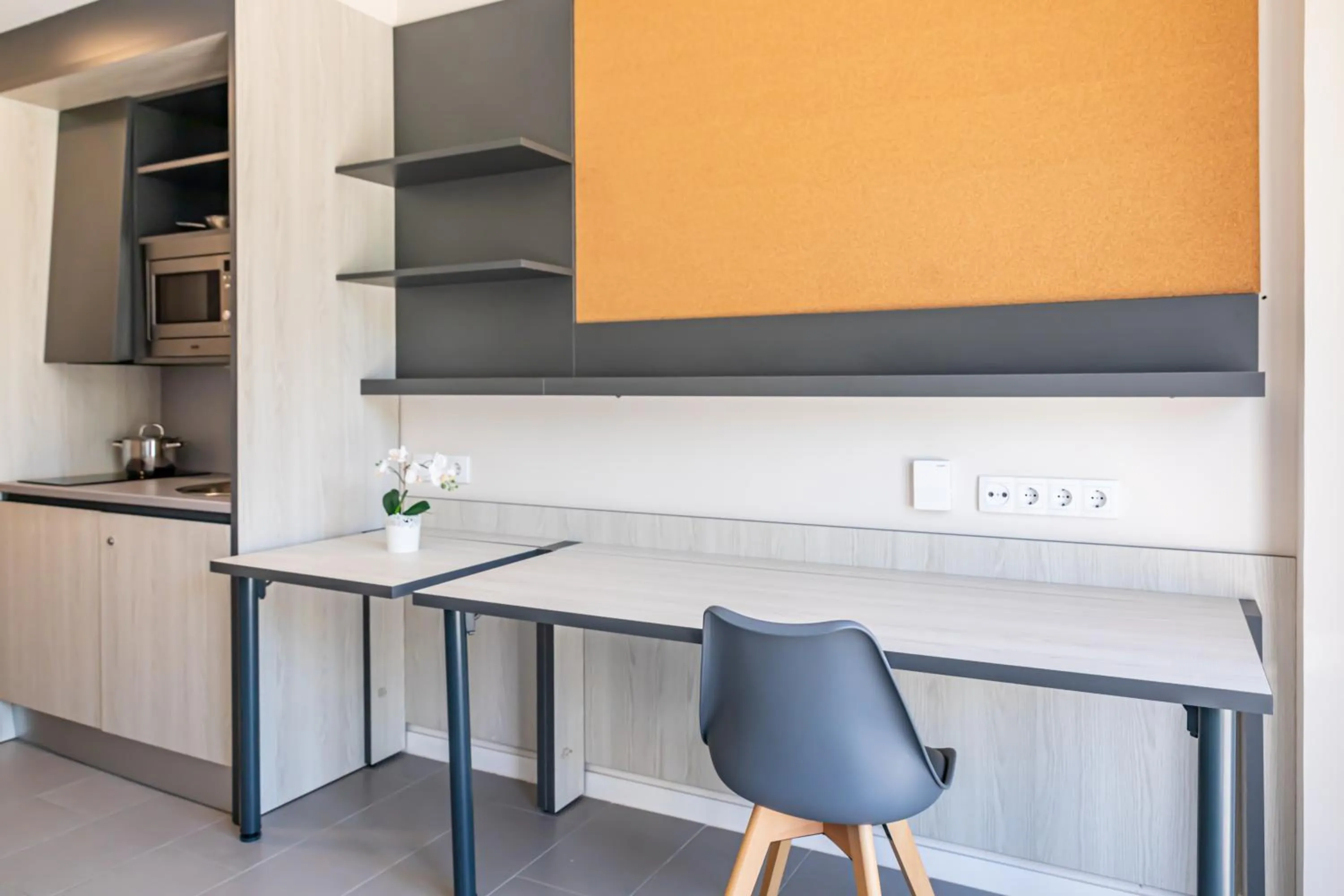 Seating area in Residencia Universitaria Resa Campus Málaga