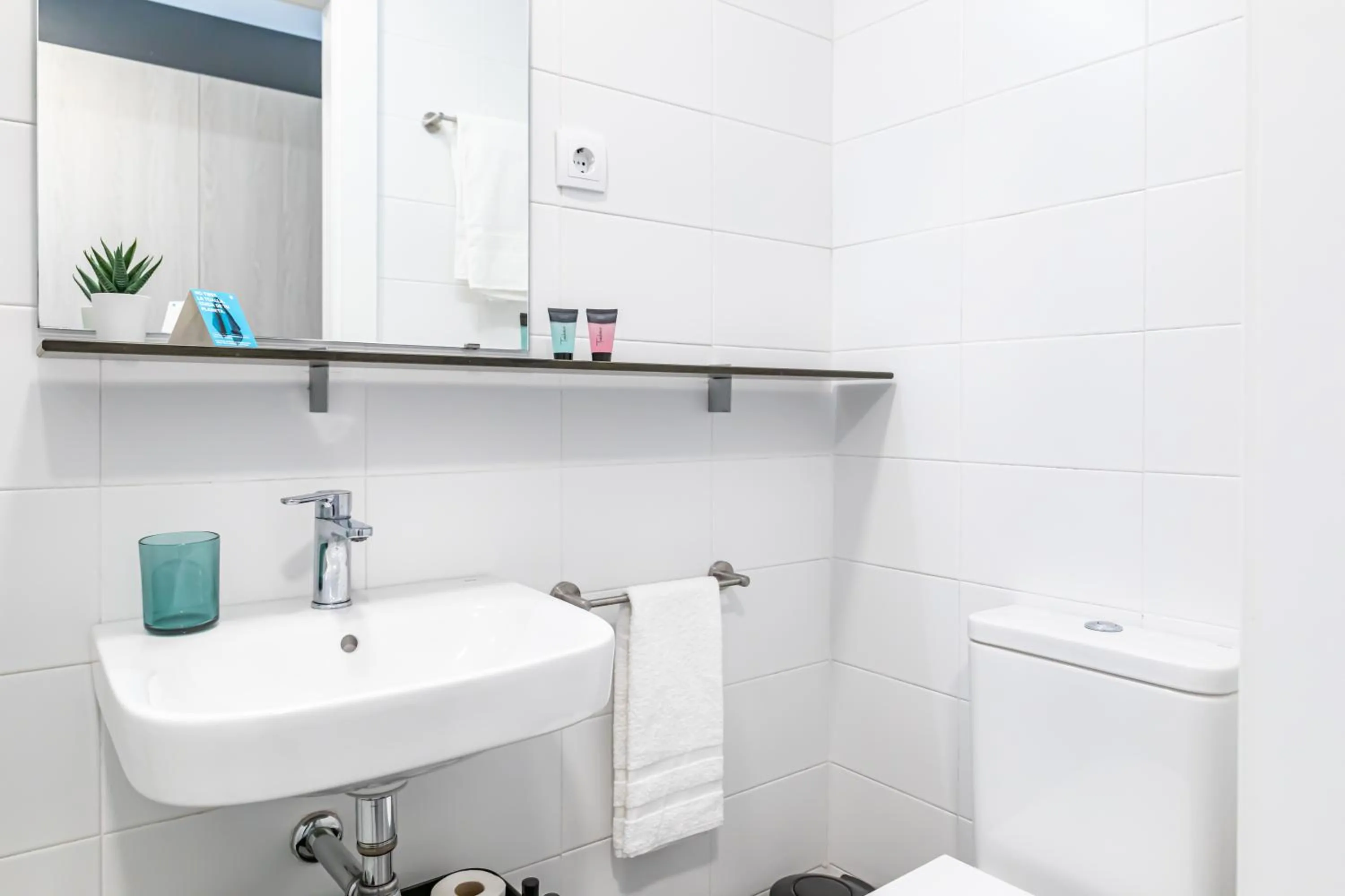 Bathroom in Residencia Universitaria Resa Campus Málaga