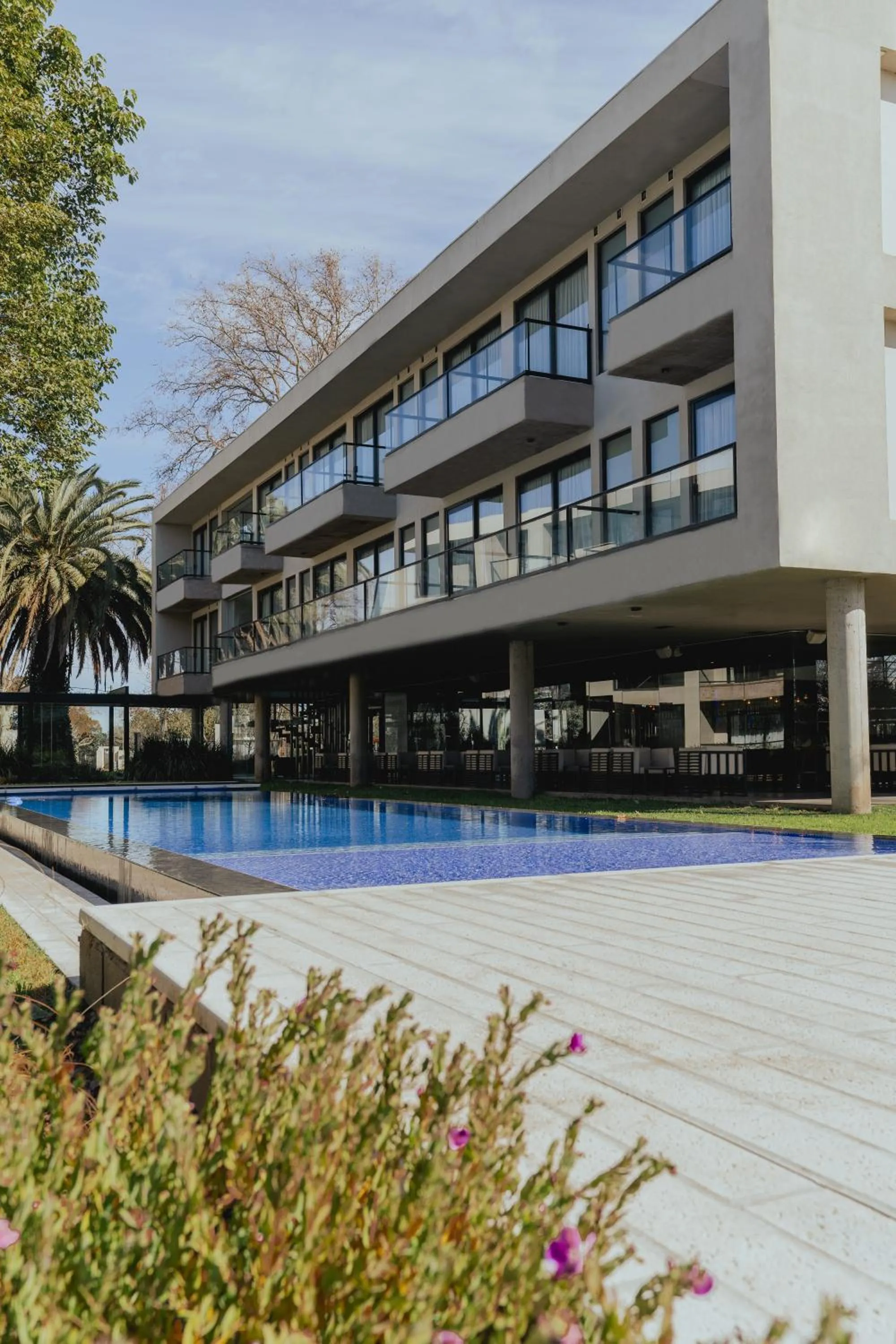 Swimming pool in La Urumpta Hotel, AKEN MIND