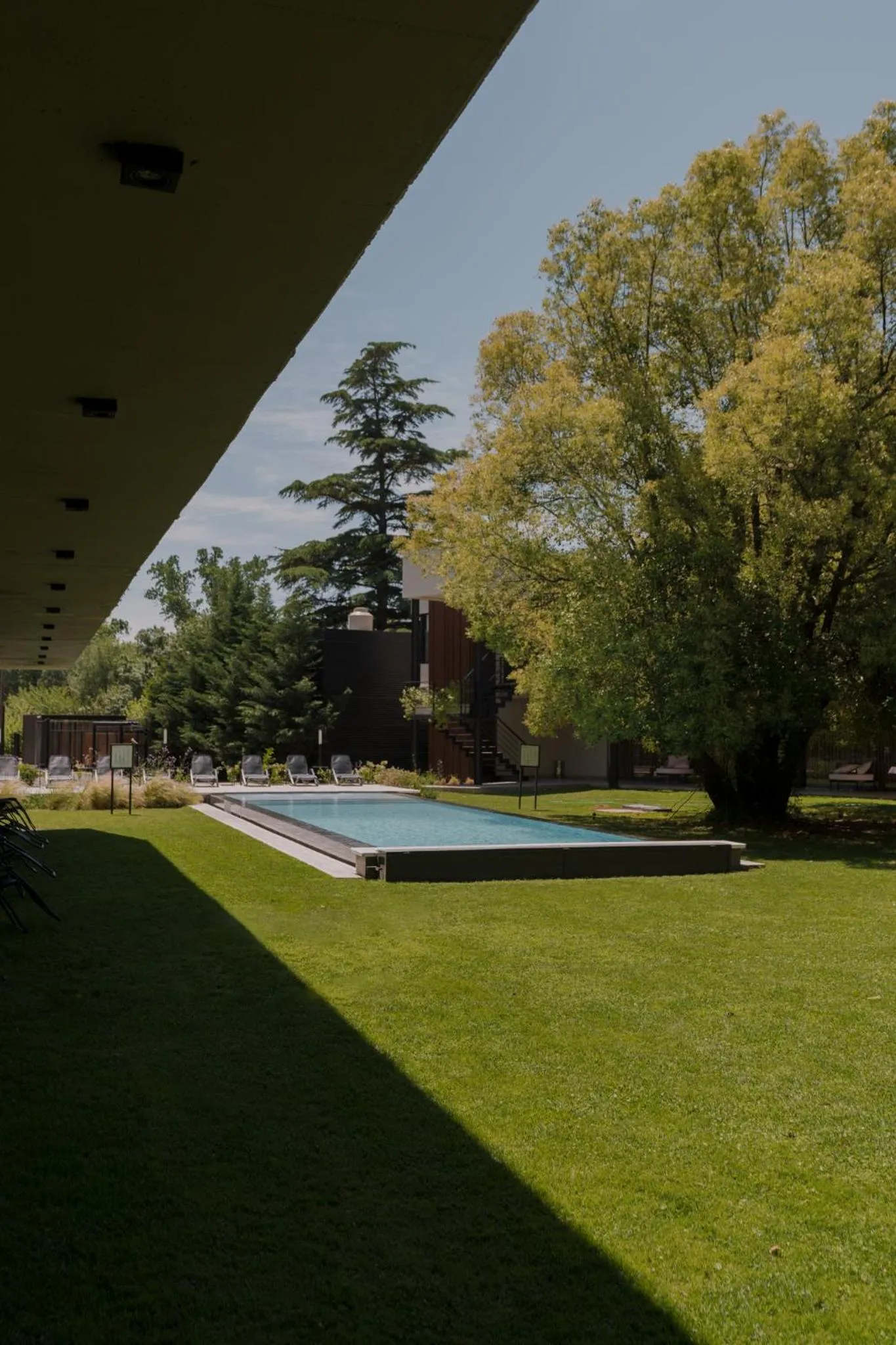 Swimming pool in La Urumpta Hotel, AKEN MIND
