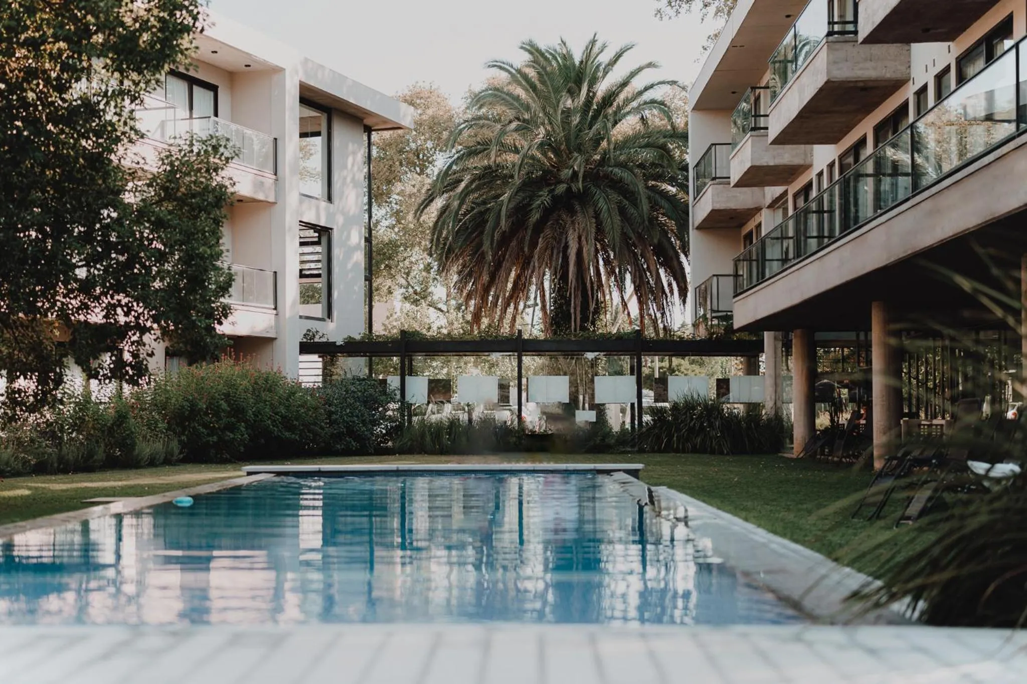 Swimming pool in La Urumpta Hotel, AKEN MIND