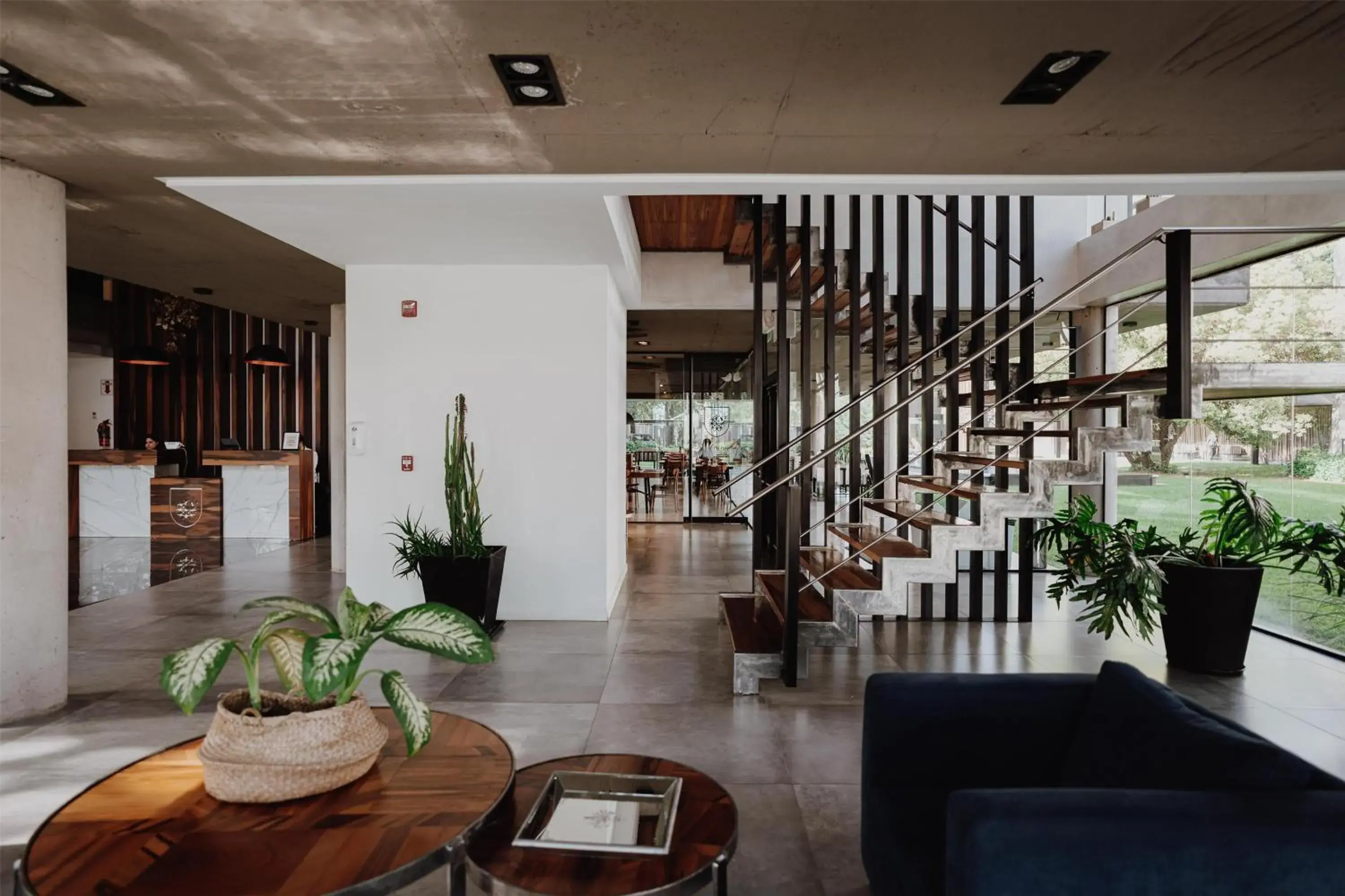 Lobby or reception in La Urumpta Hotel, AKEN MIND Lobby or reception in La Urumpta Hotel, AKEN MIND