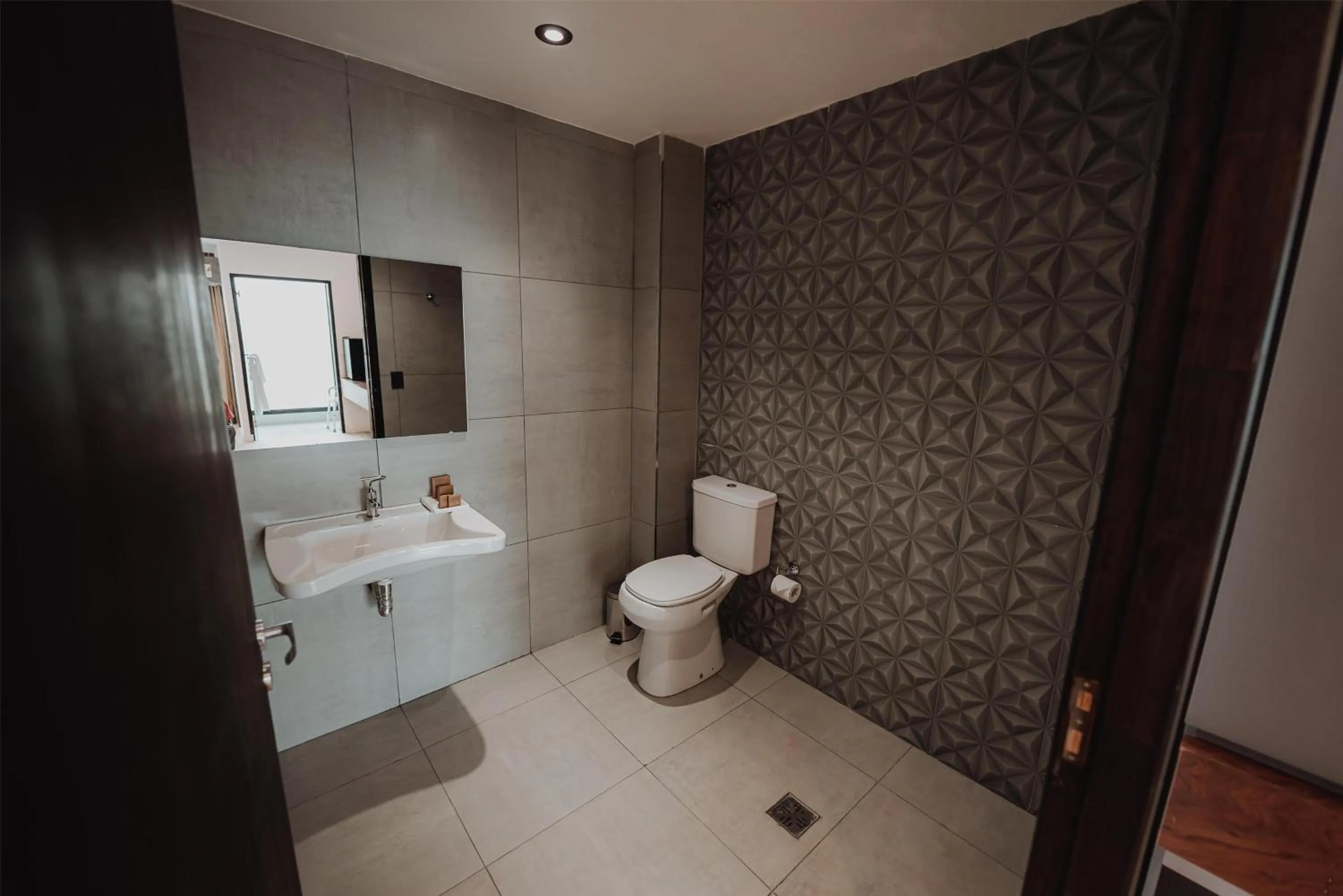 Bathroom in La Urumpta Hotel, AKEN MIND