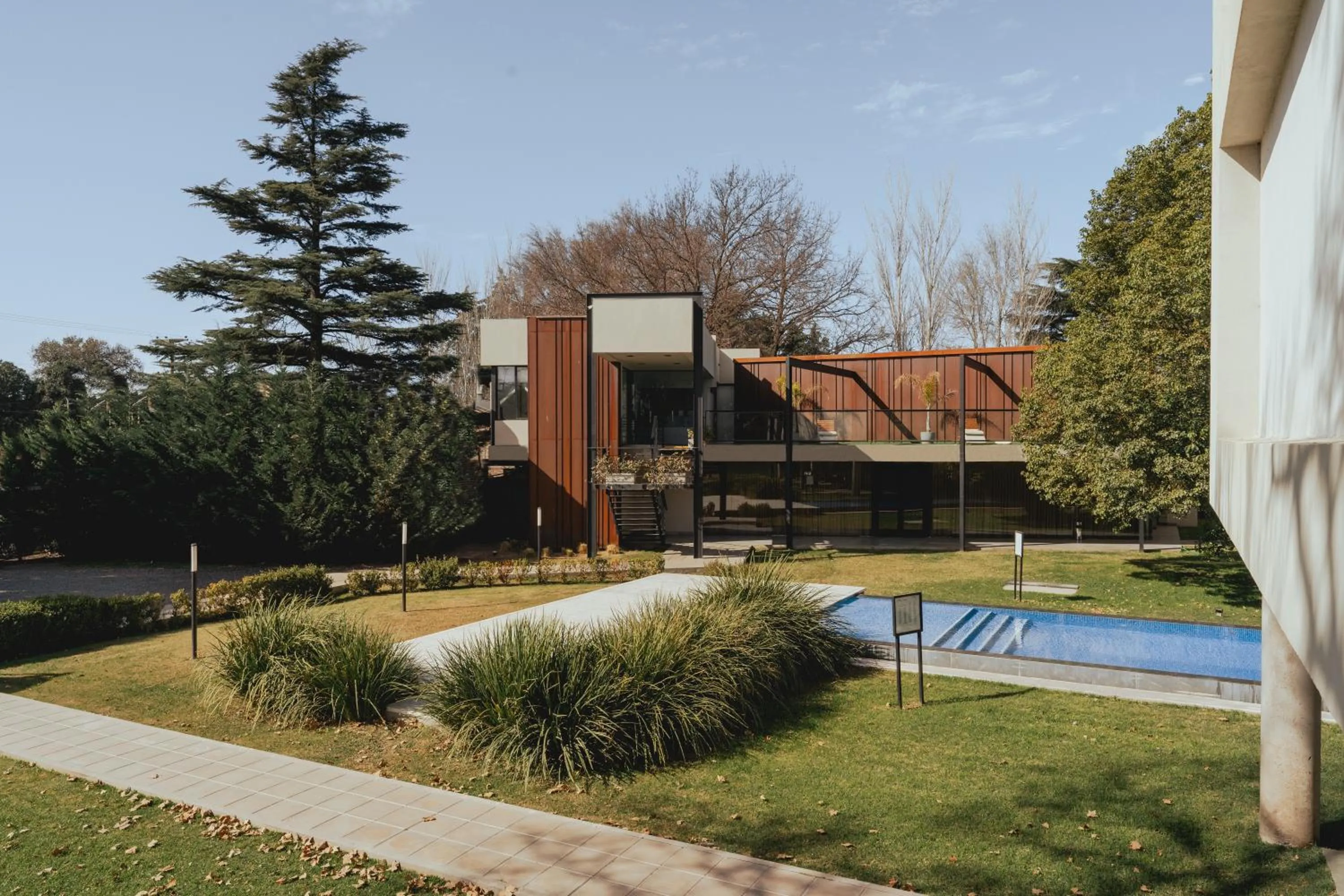 Swimming pool in La Urumpta Hotel, AKEN MIND