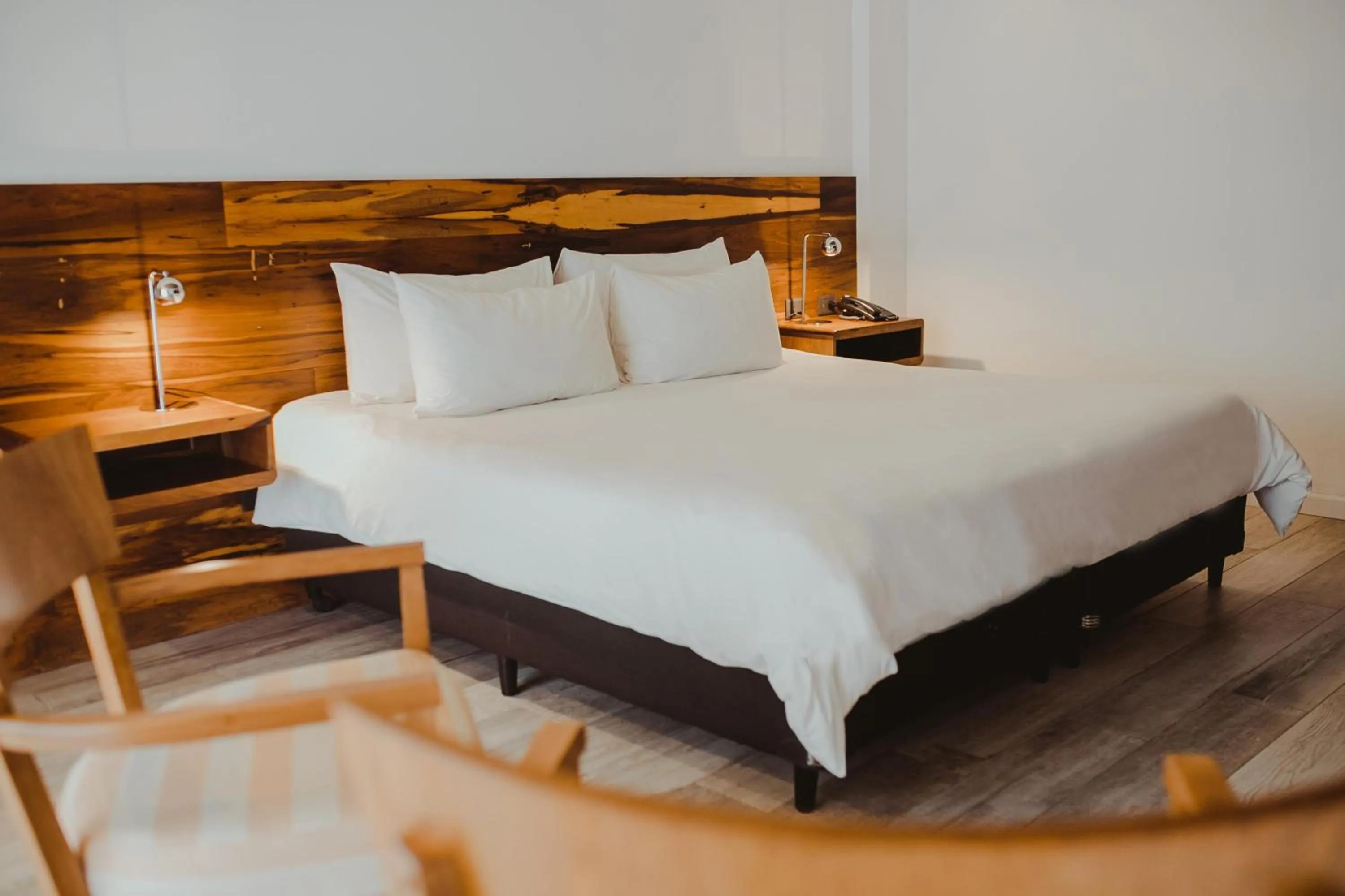 Bedroom, Bed in La Urumpta Hotel, AKEN MIND