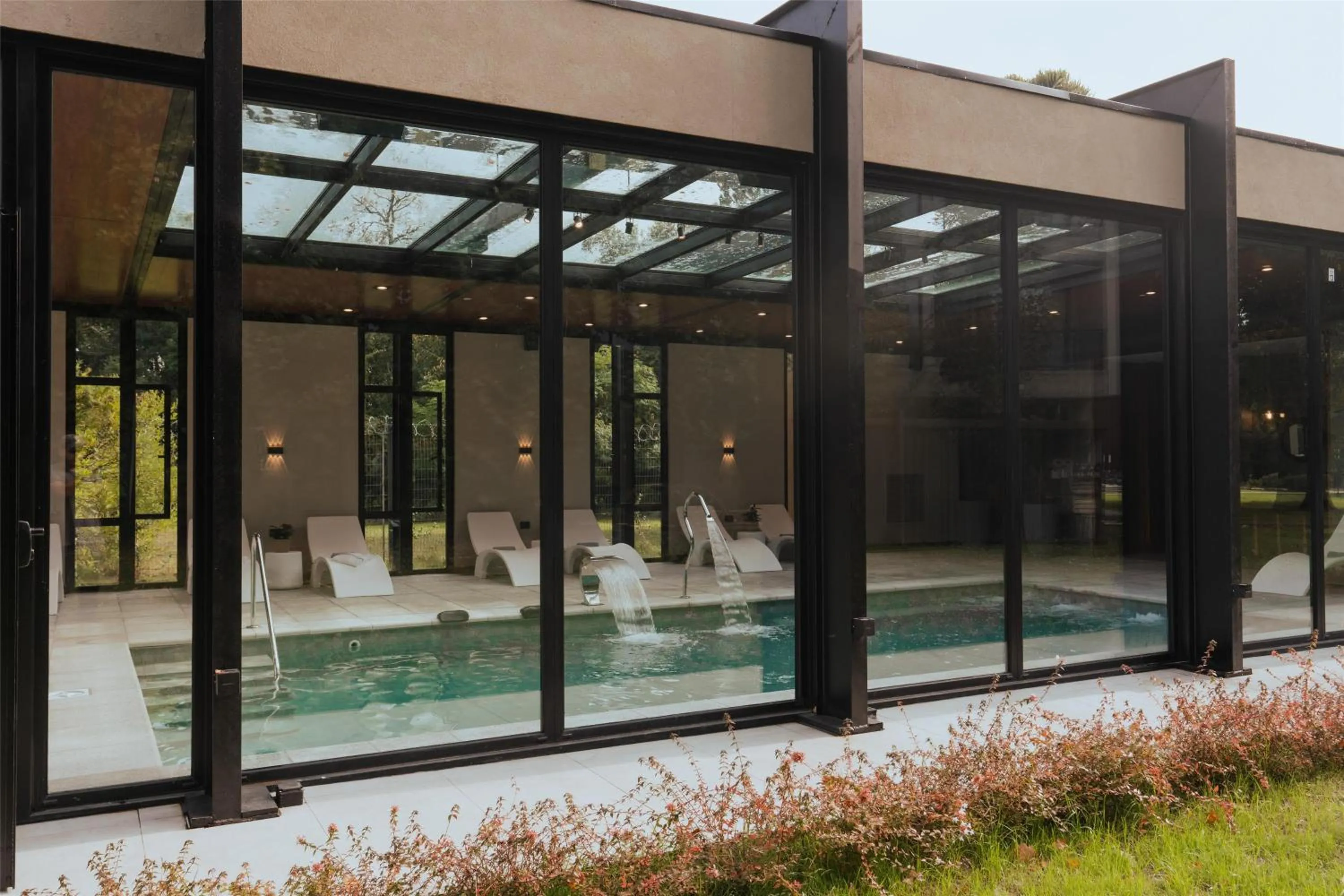 Pool view in La Urumpta Hotel, AKEN MIND