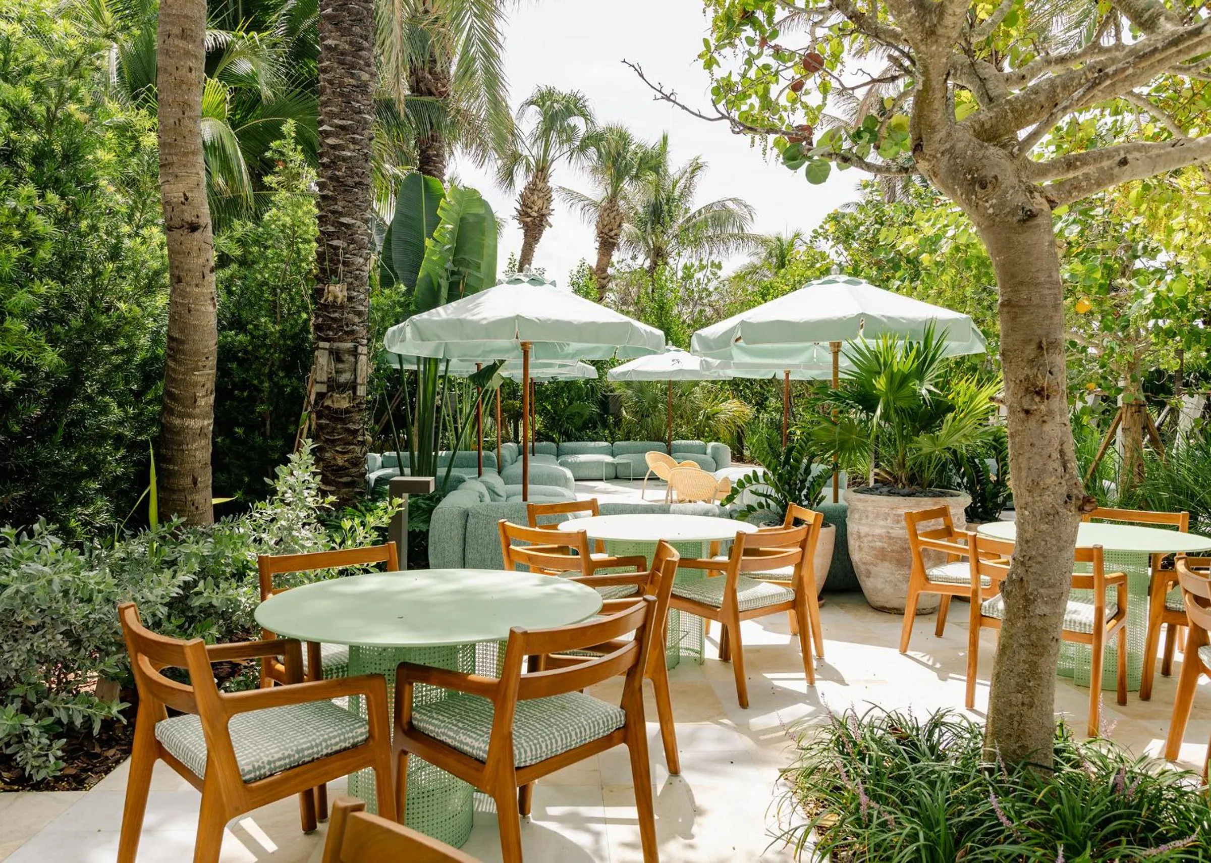 Garden in The Shelborne by Proper, a Member of Design Hotels